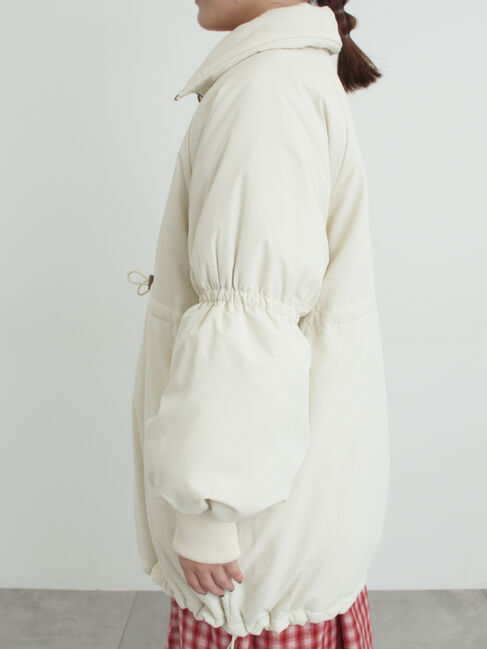 Samansa Mos2「【リバーシブル】キャンディースリーブ中綿コート」|ブルゾン・スタジャン|