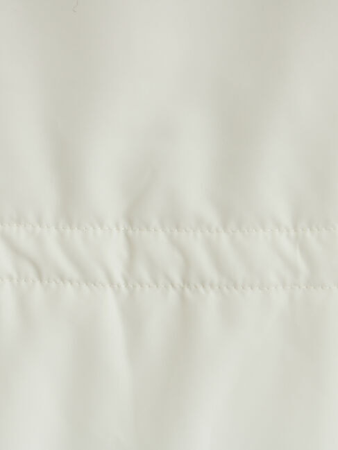 Samansa Mos2「【リバーシブル】キャンディースリーブ中綿コート」|ブルゾン・スタジャン|