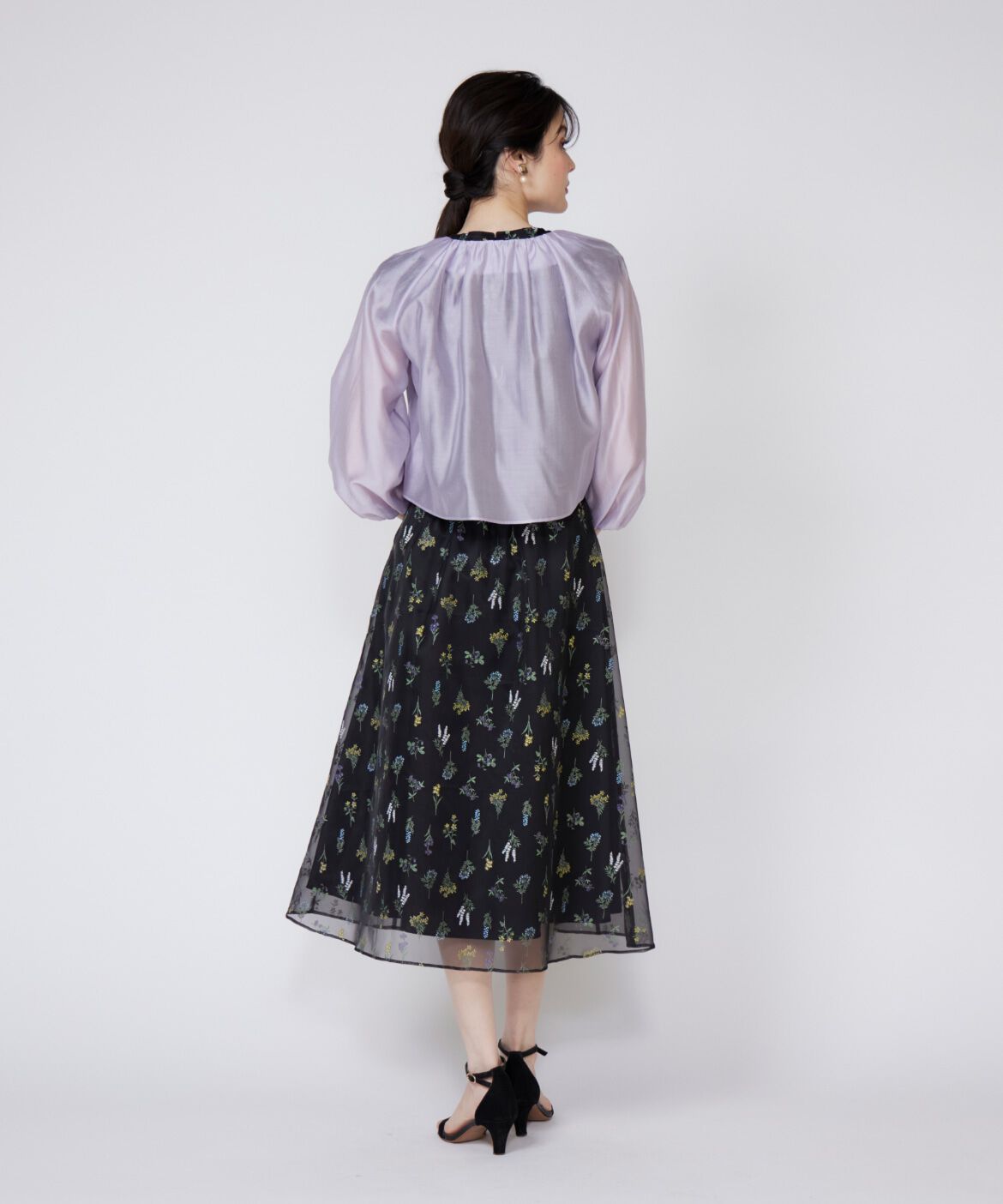 Maglie le cassetto「シアーショートブラウス」|シャツ・ブラウス|