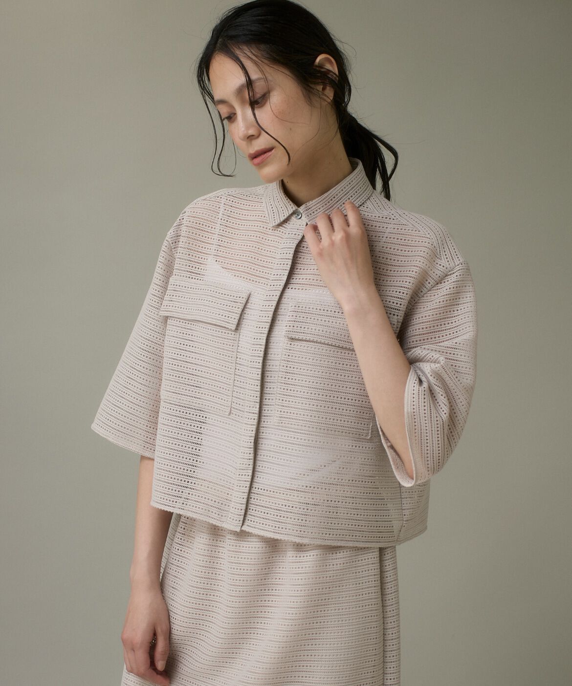 DAY by DAY it&rsquo;s international「スクエアレースシャツブラウス」|シャツ・ブラウス|