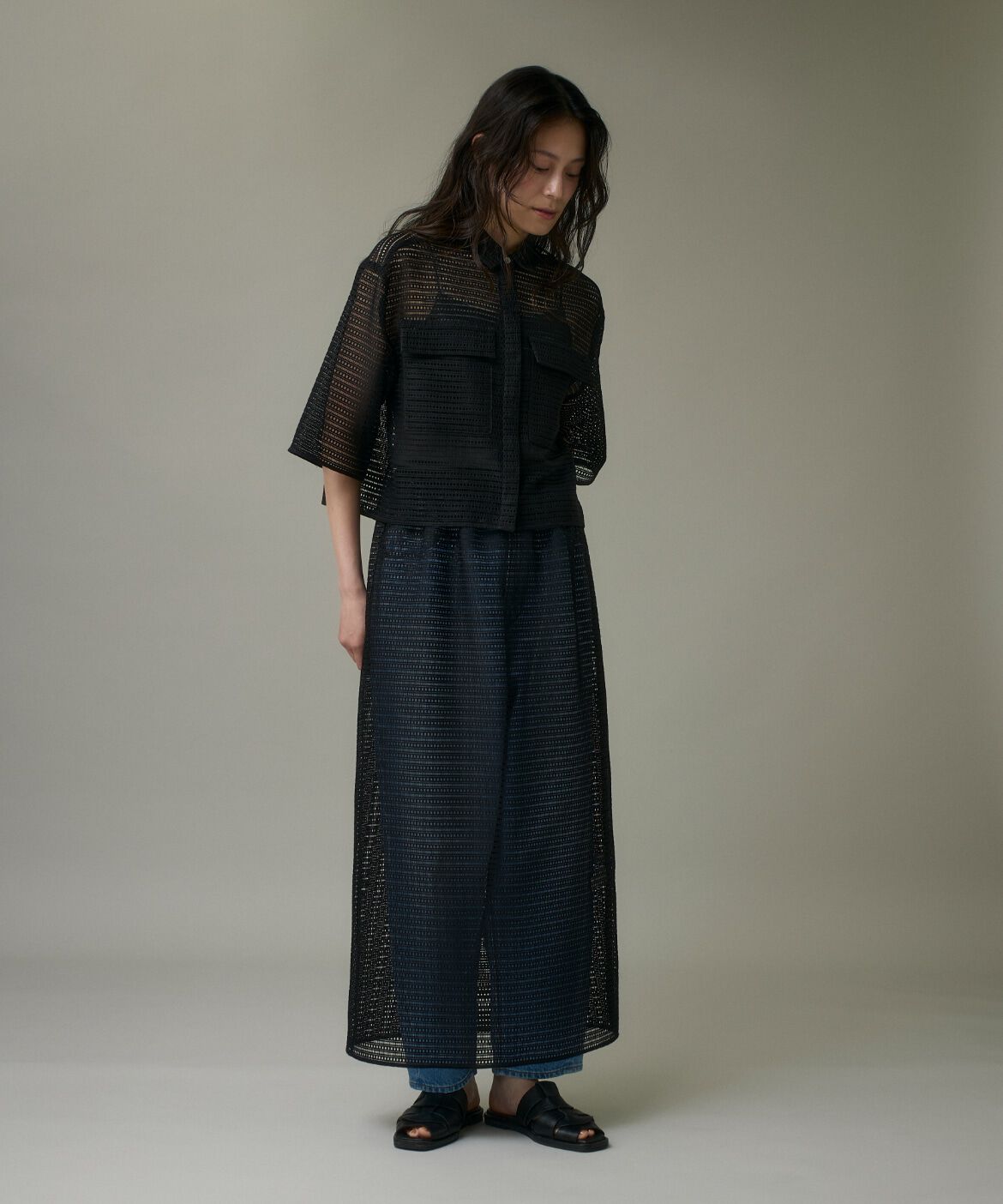 DAY by DAY it&rsquo;s international「スクエアレースシャツブラウス」|シャツ・ブラウス|