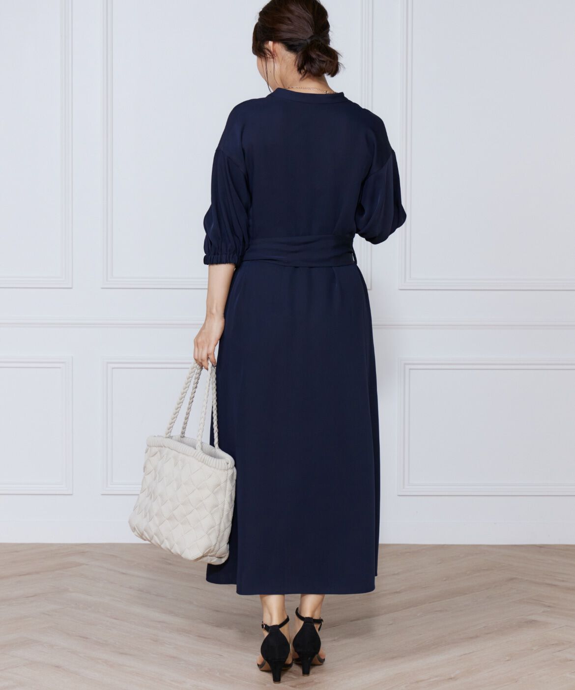 ef-de Black「バンピーバスケットバッグ」|ハンドバッグ|