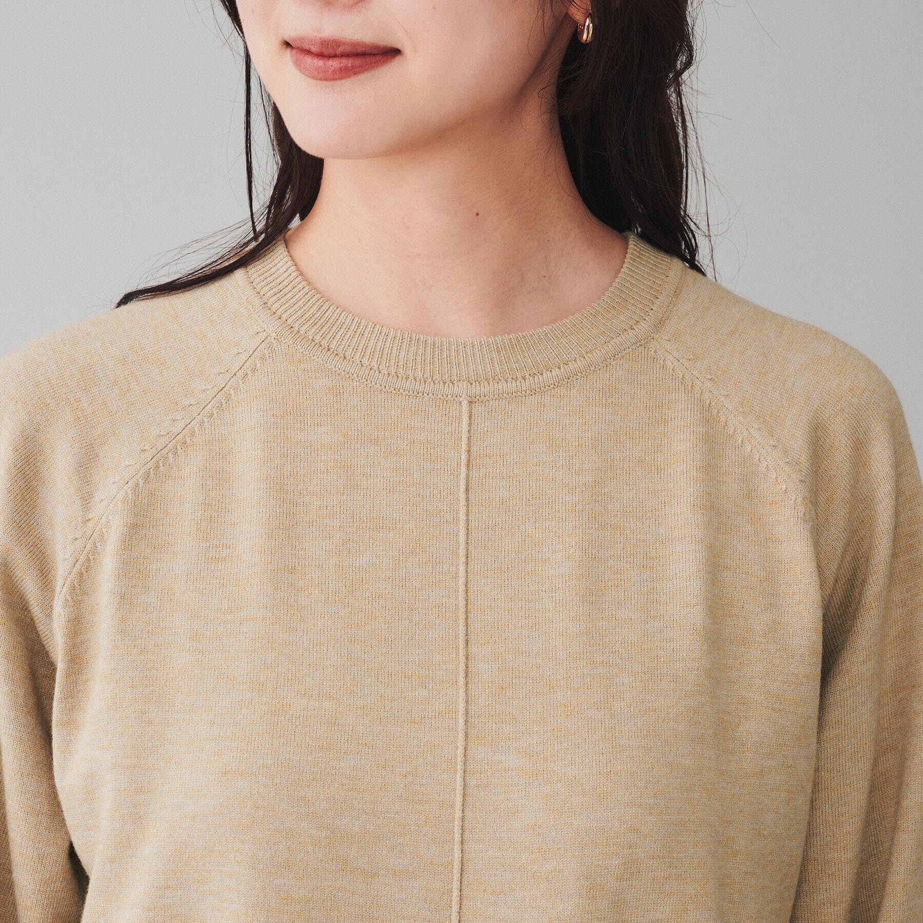 UNTITLED「【TORRAZZO DONNA】ニット&times;フリンジレイヤードワンピース」|ワンピース|