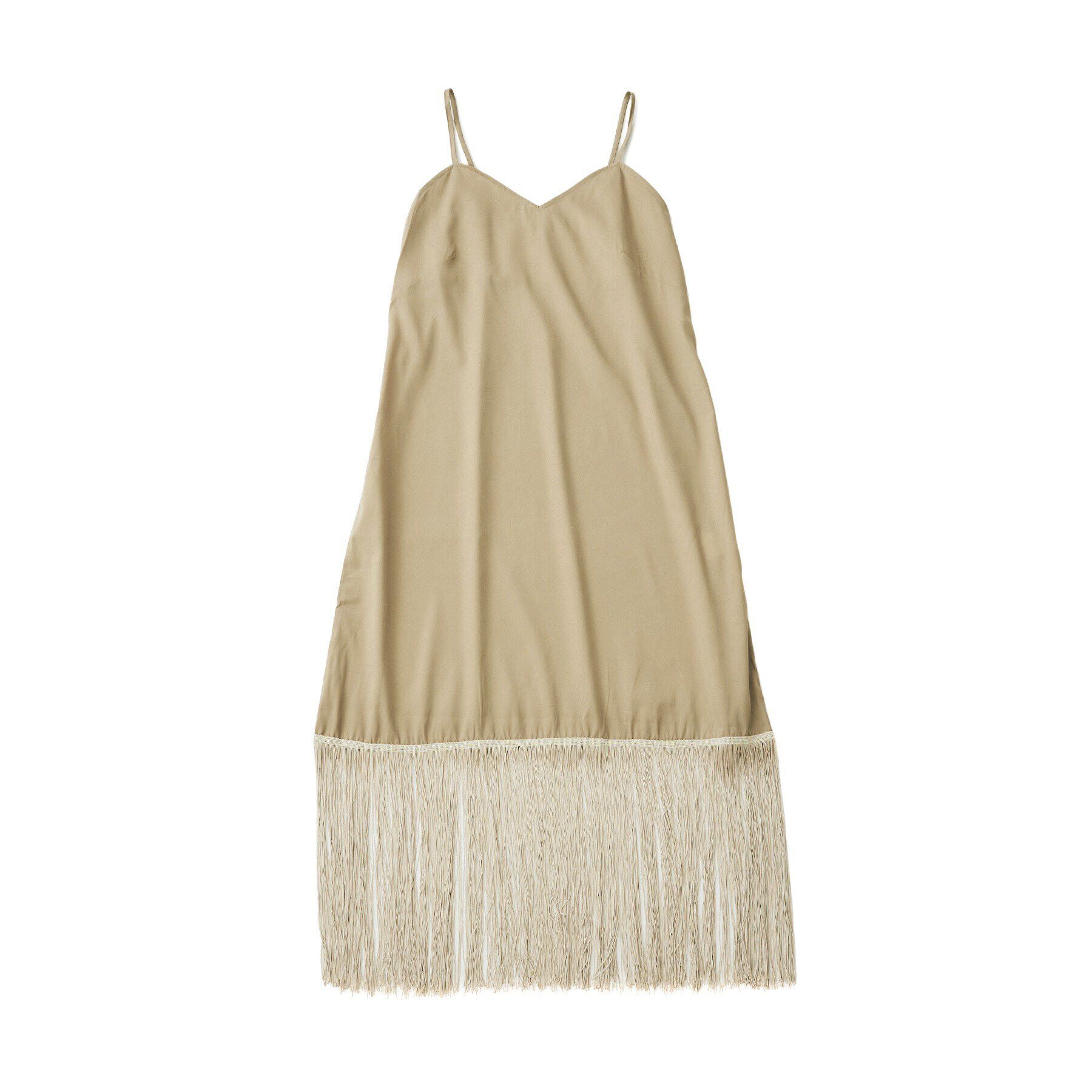 UNTITLED「【TORRAZZO DONNA】ニット&times;フリンジレイヤードワンピース」|ワンピース|