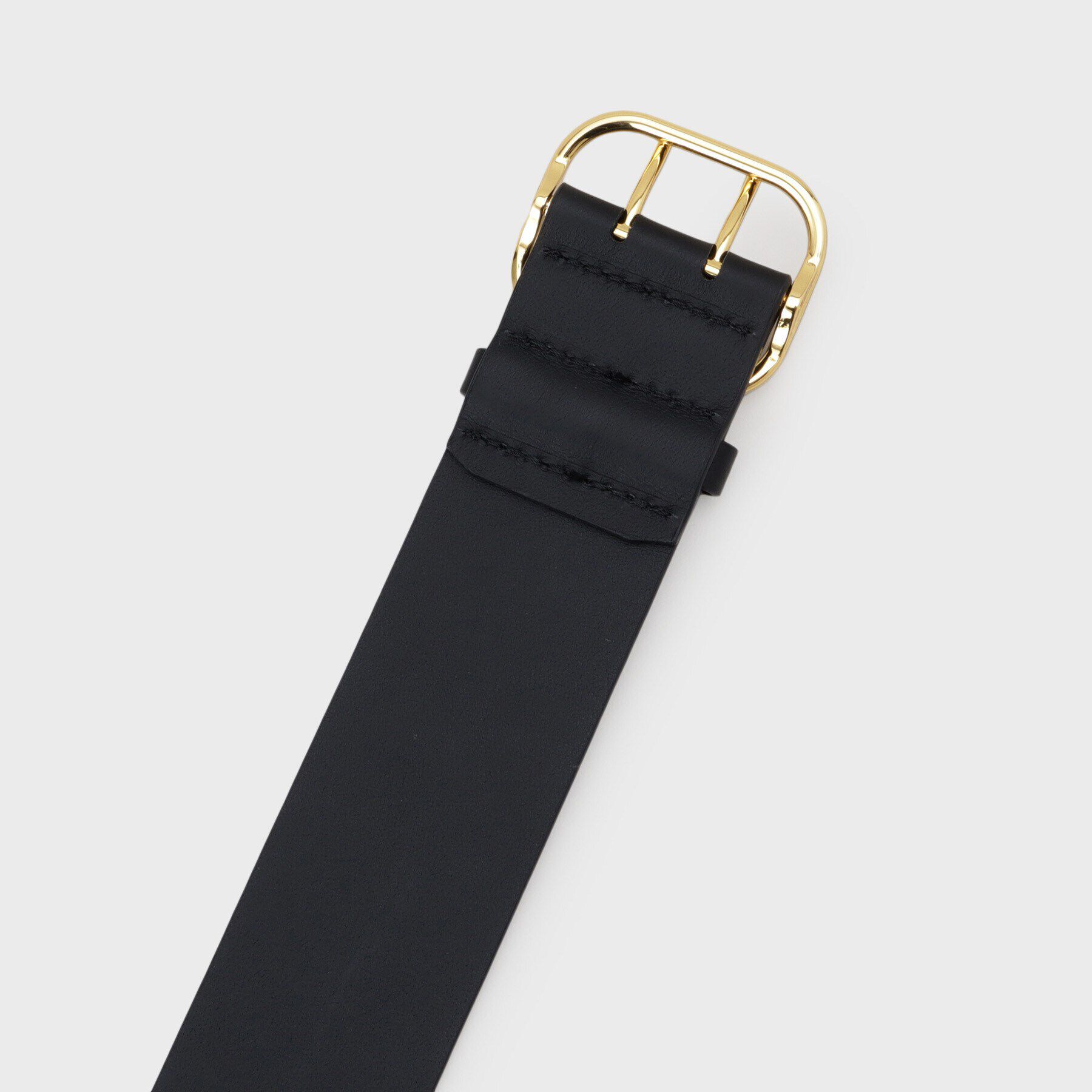 UNTITLED「【 LEFIJE】スクエアバックルワイドベルト」|ベルト|