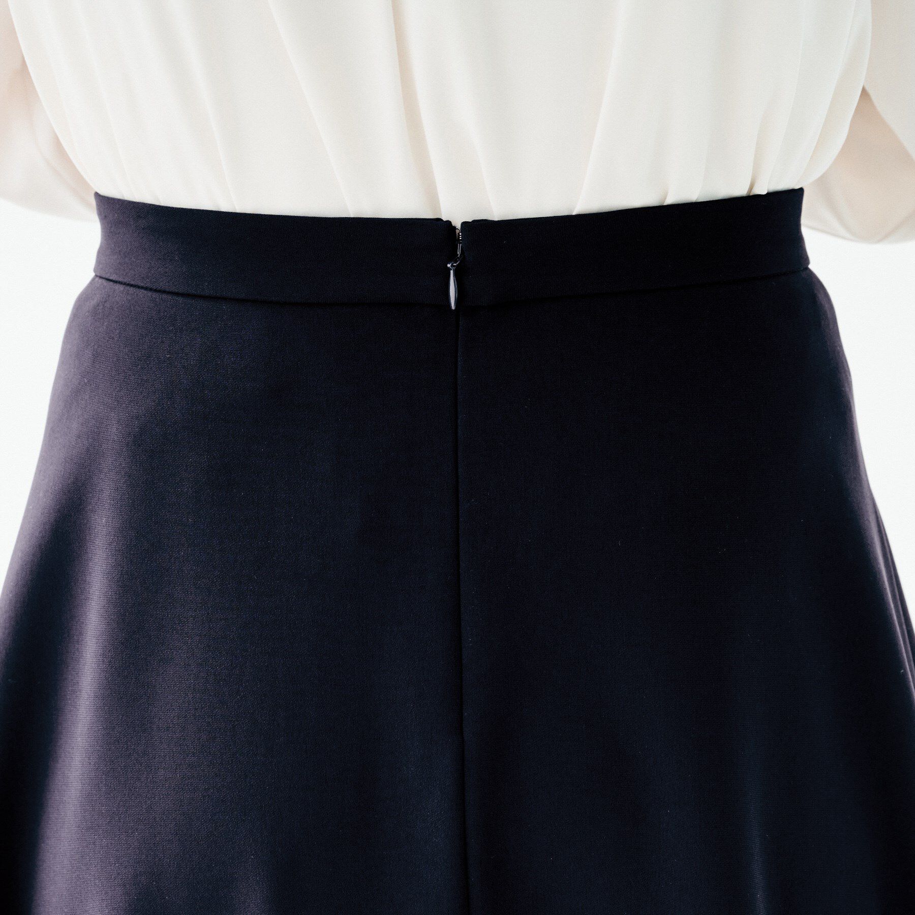 UNTITLED「【洗えるスーツ/ストレッチ性】フレアスカート」|スカート|