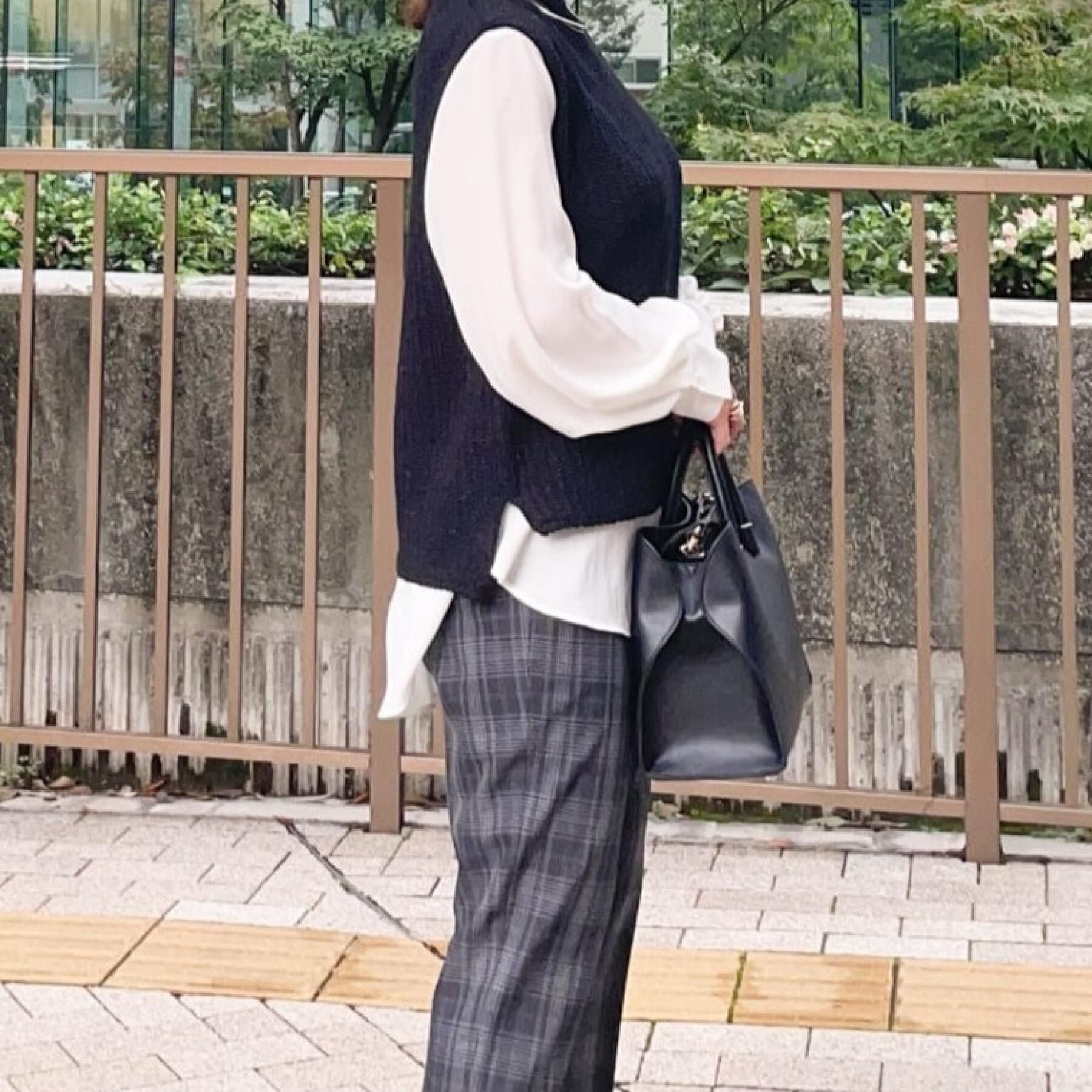 COUP DE CHANCE「【洗える／日本製／ラメ混】ニットベスト」|ニット・セーター|