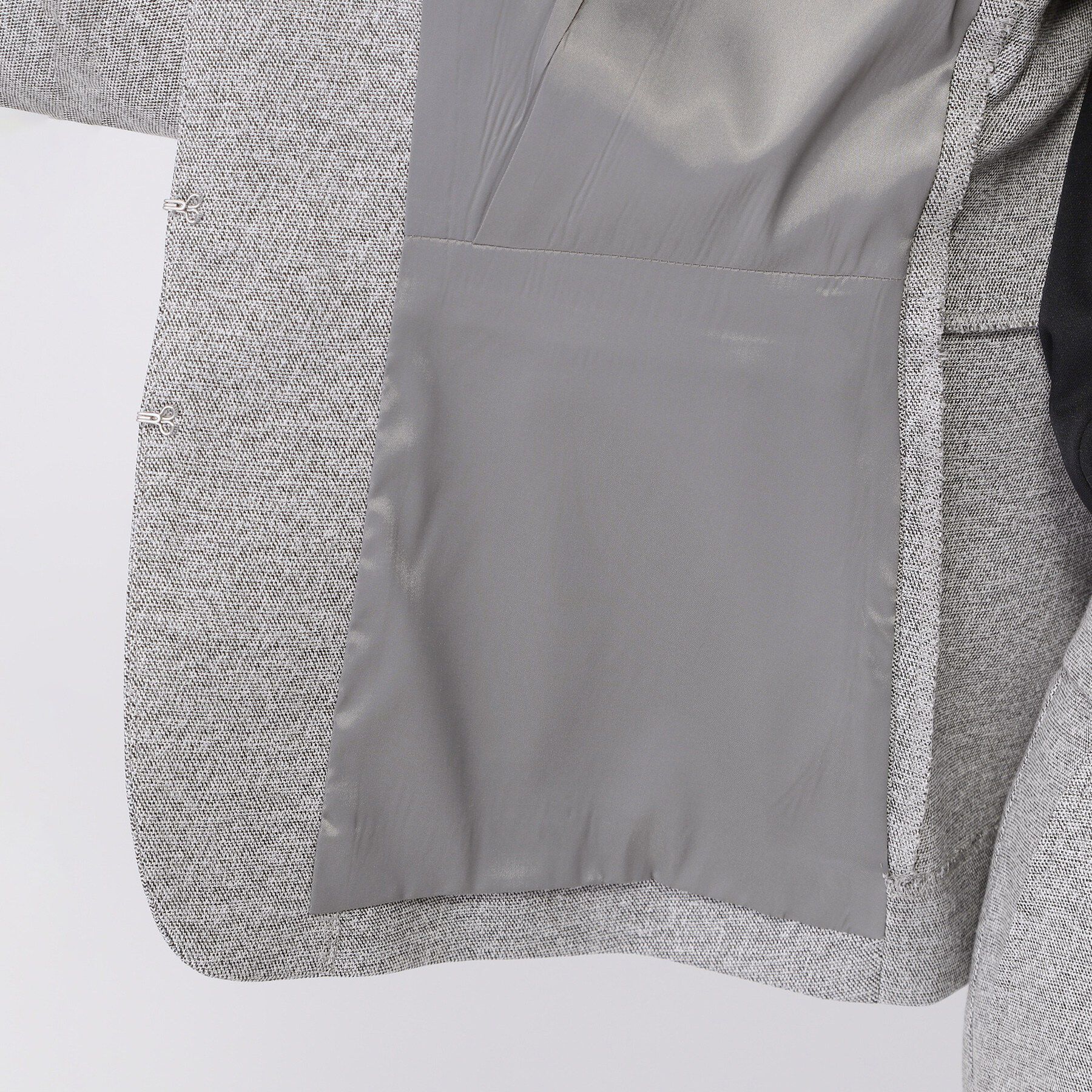 COUP DE CHANCE「【手洗い可／日本製／スーツ可】美シルエットのカラーレスジャケット」|ノーカラージャケット|