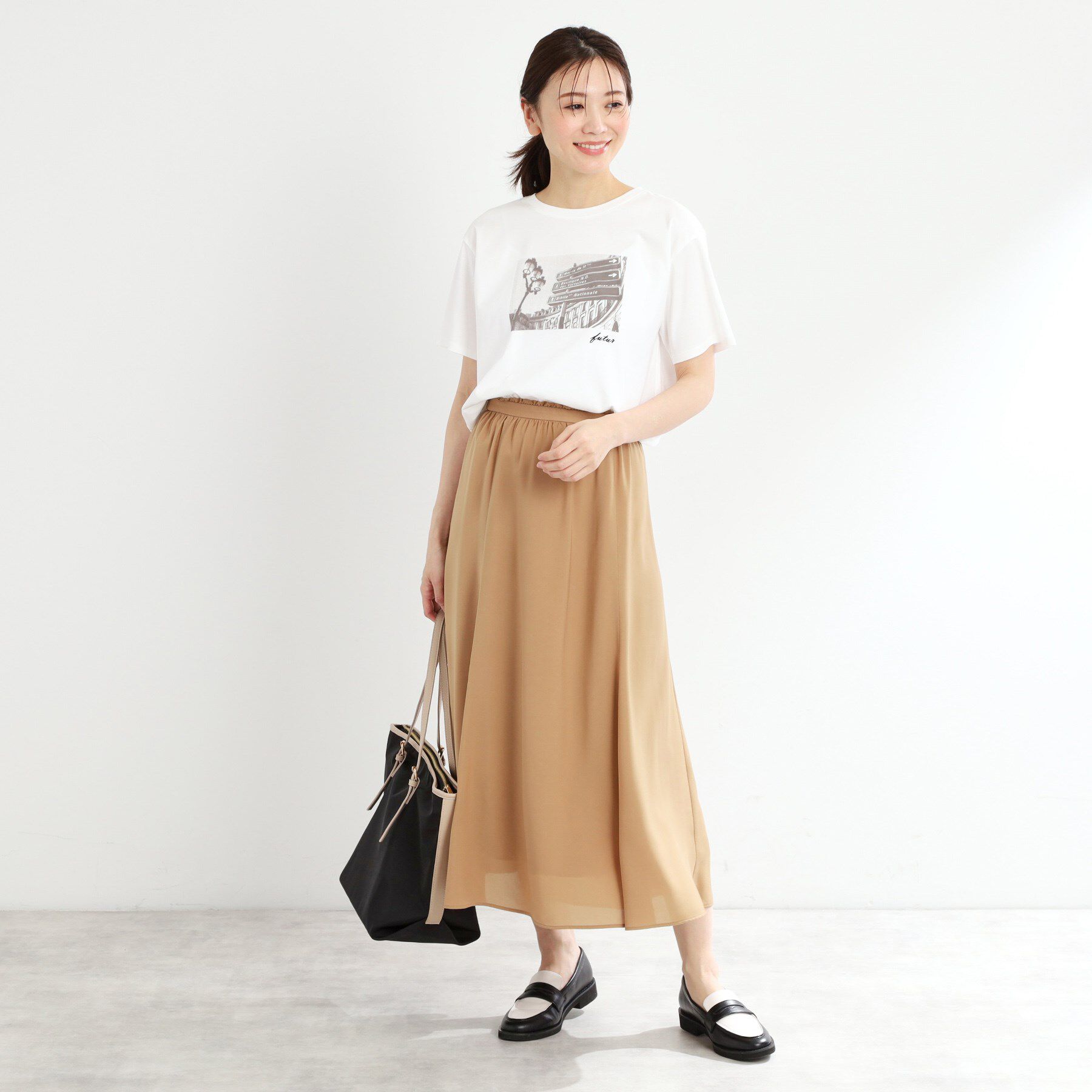 Reflect「【夏SALE／UVカット／接触冷感／マシンウォッシュ可】フォトプリントTシャツ」|Tシャツ・カットソー|