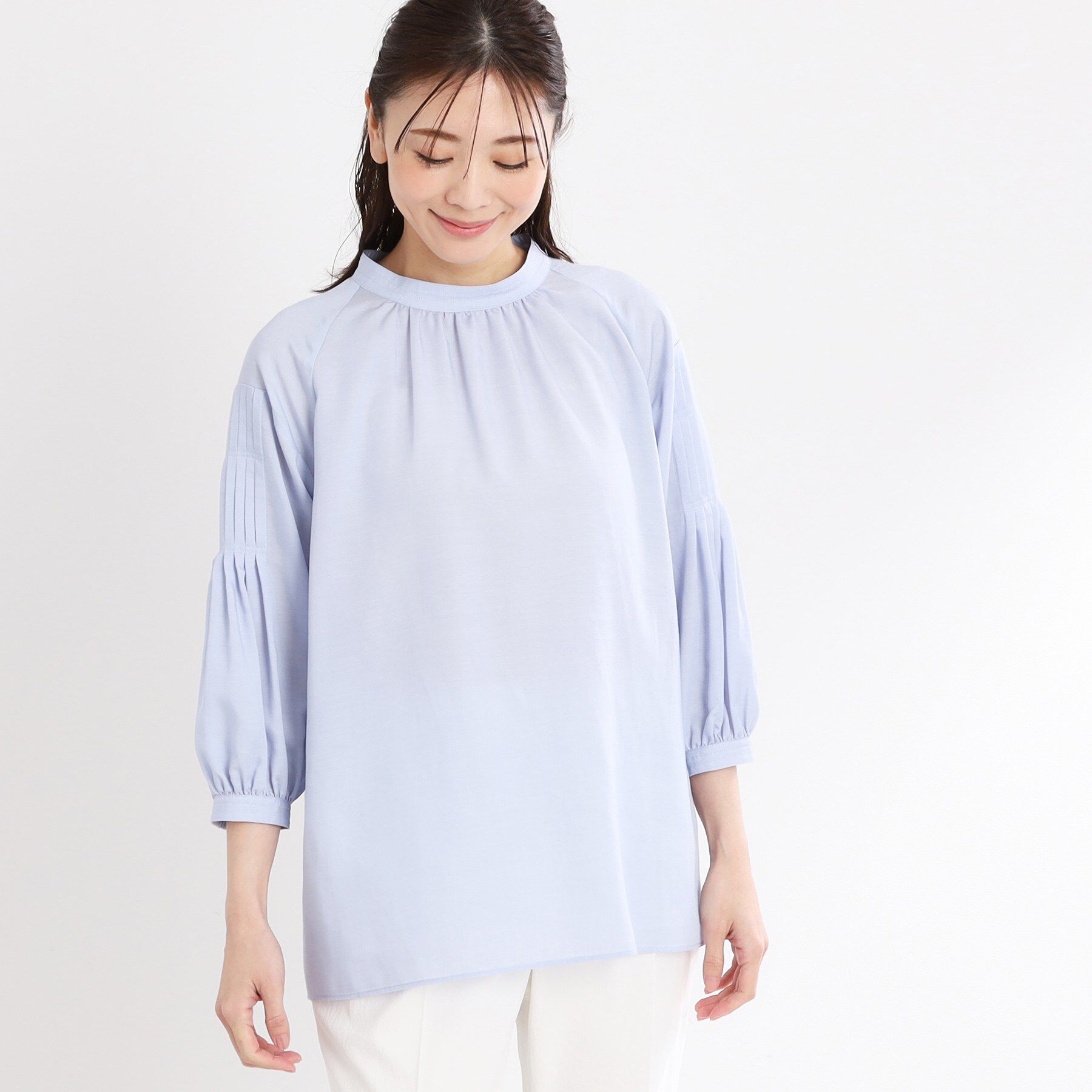 Reflect「【洗える】オフボディシャツブラウス」|シャツ・ブラウス|