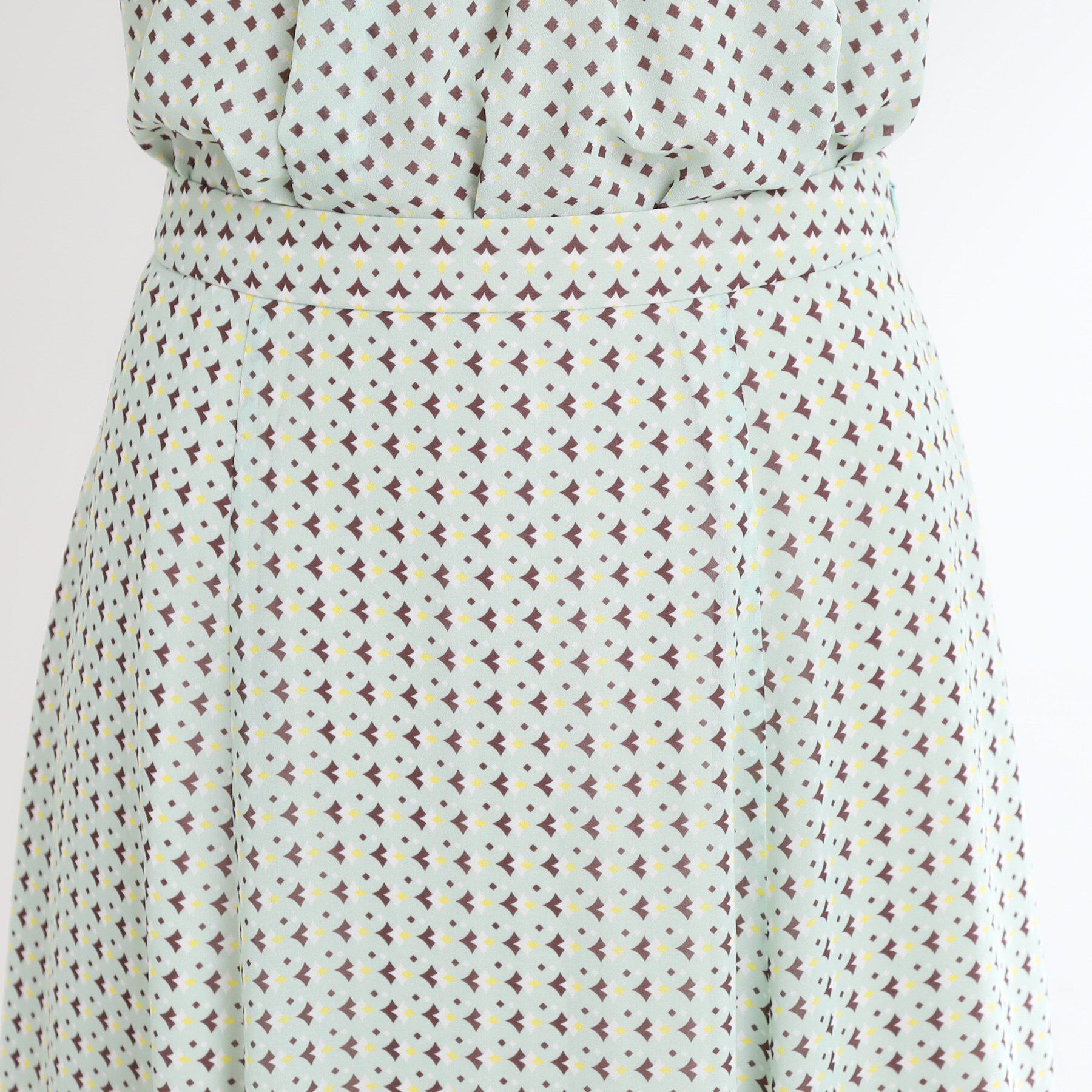 Reflect「【マシンウォッシュ可／セットアップ可】フリュイドプリントスカート」|スカート|