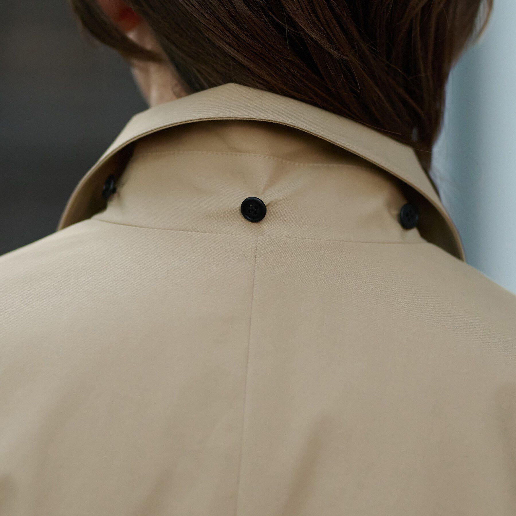 DRESSTERIOR「レインフードコート」|レインコート|