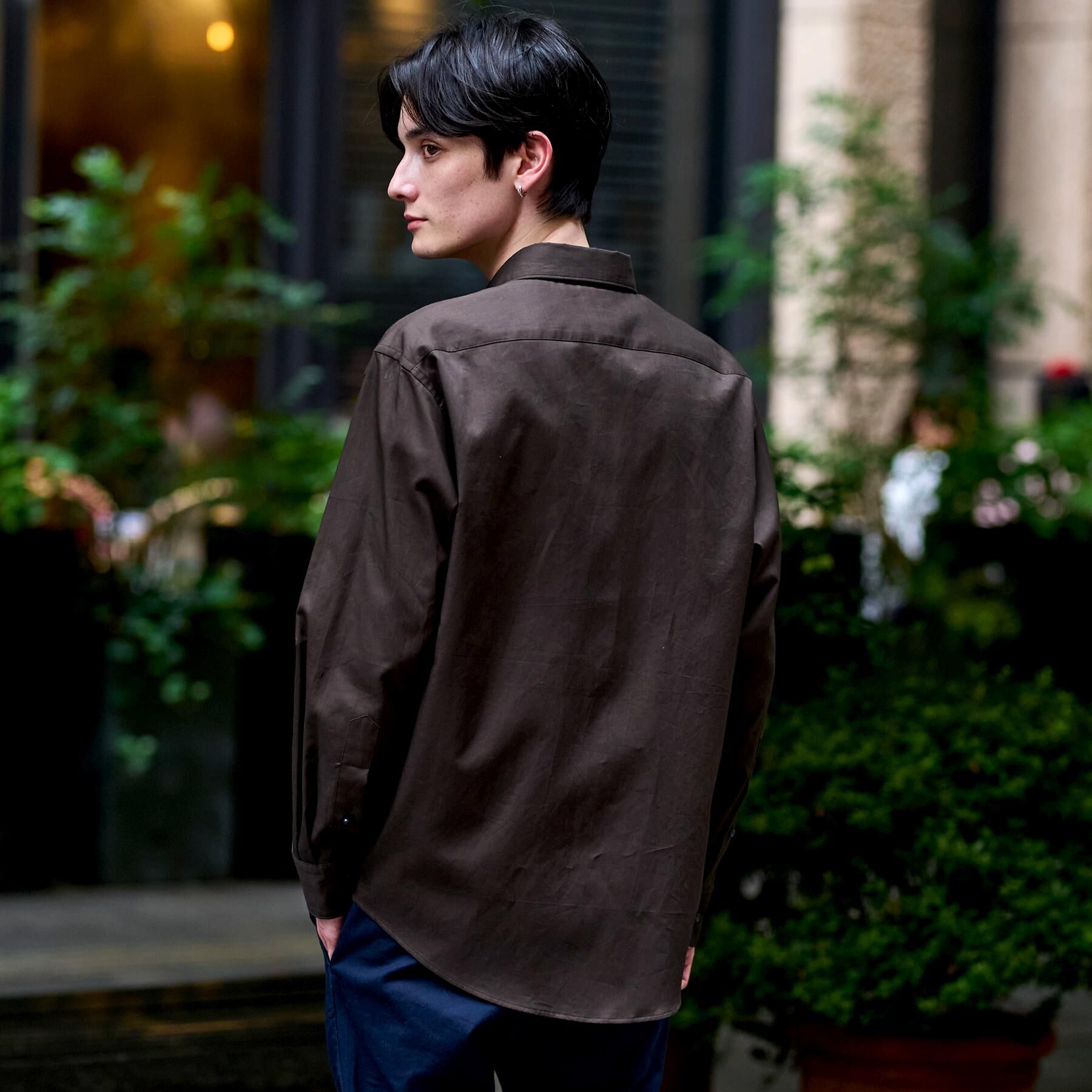 DRESSTERIOR「200双糸 ブロード レギュラーシャツ」|シャツ・ブラウス|