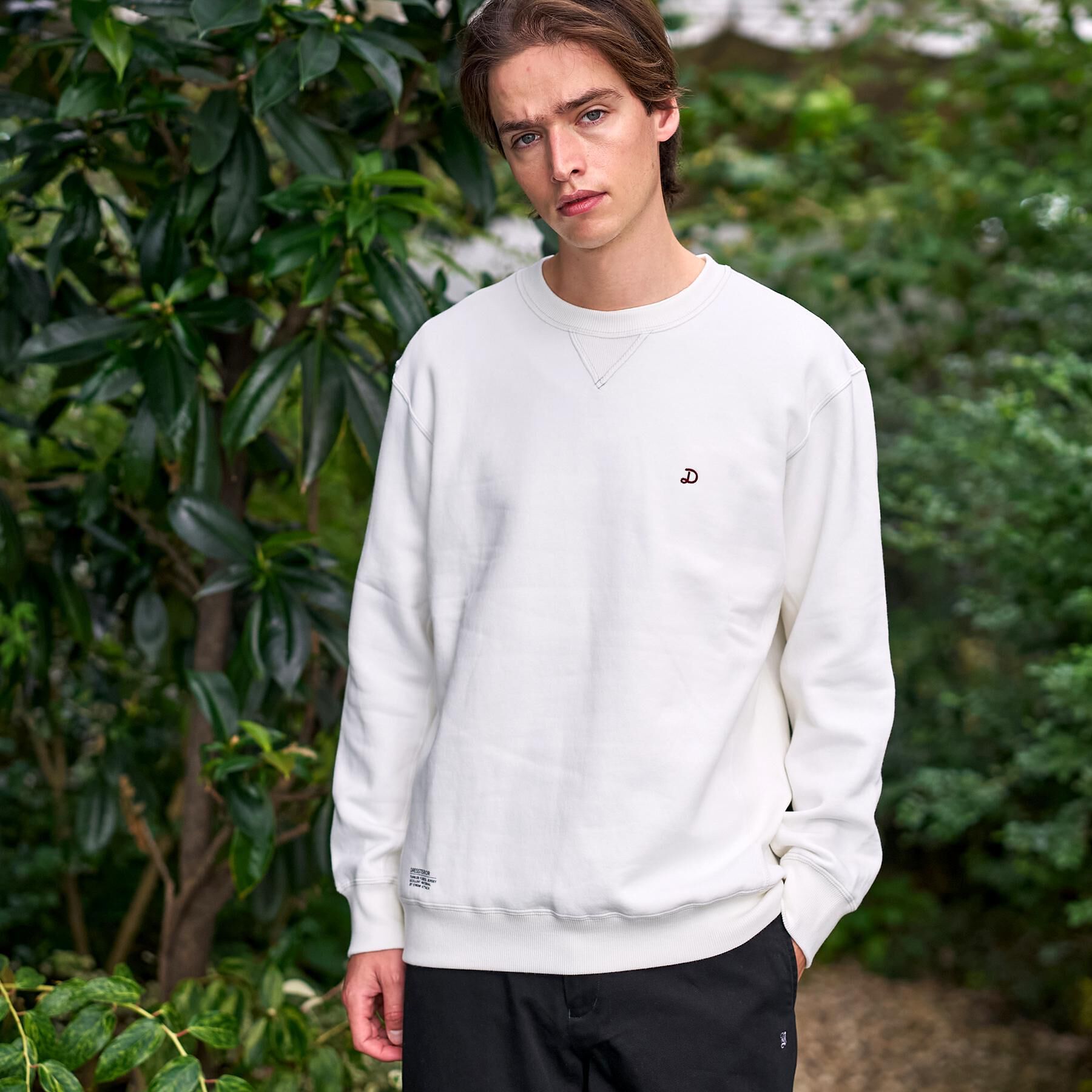 DRESSTERIOR「裏起毛 バック9プリントスウェット」|パーカー|