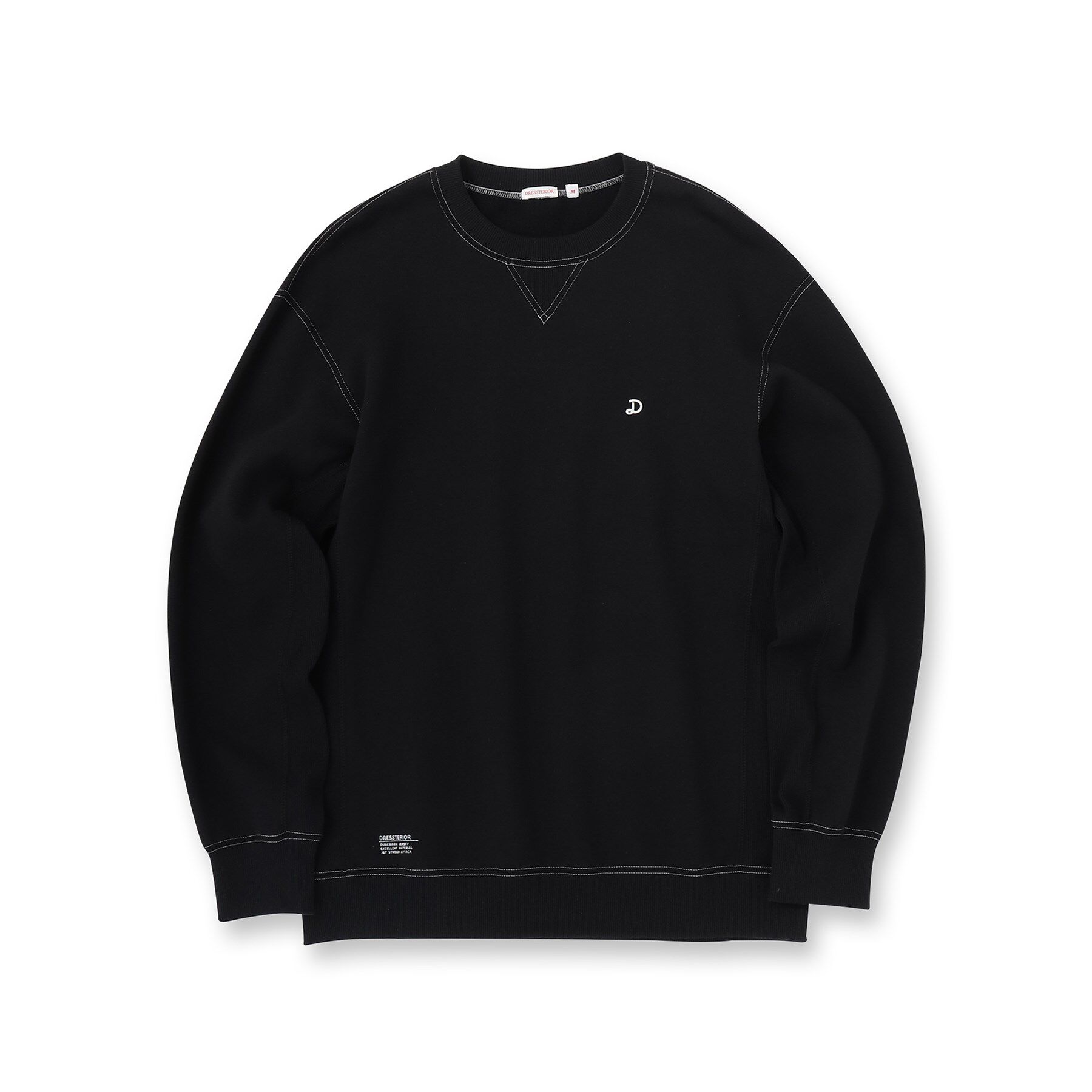 DRESSTERIOR「裏起毛 バック9プリントスウェット」|パーカー|