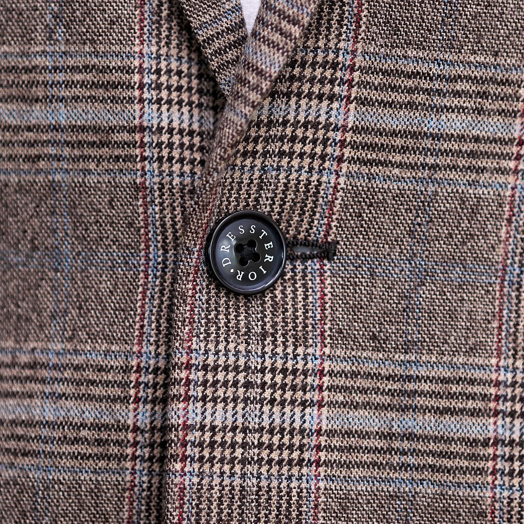 DRESSTERIOR「【セットアップ可】ヨーロピアン グレンチェックジャケット」|テーラードジャケット|