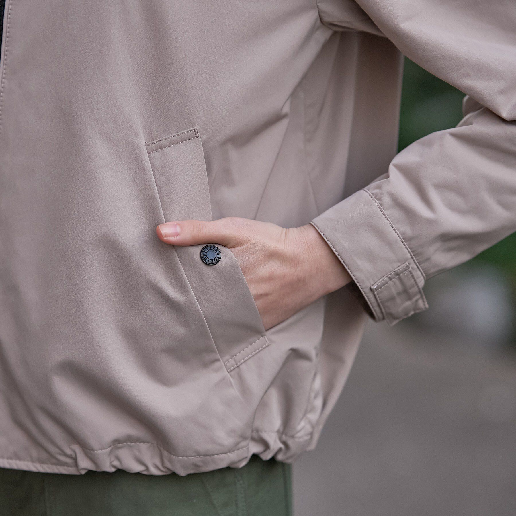 DRESSTERIOR「【撥水素材】レインマウンテンパーカー」|ブルゾン・スタジャン|