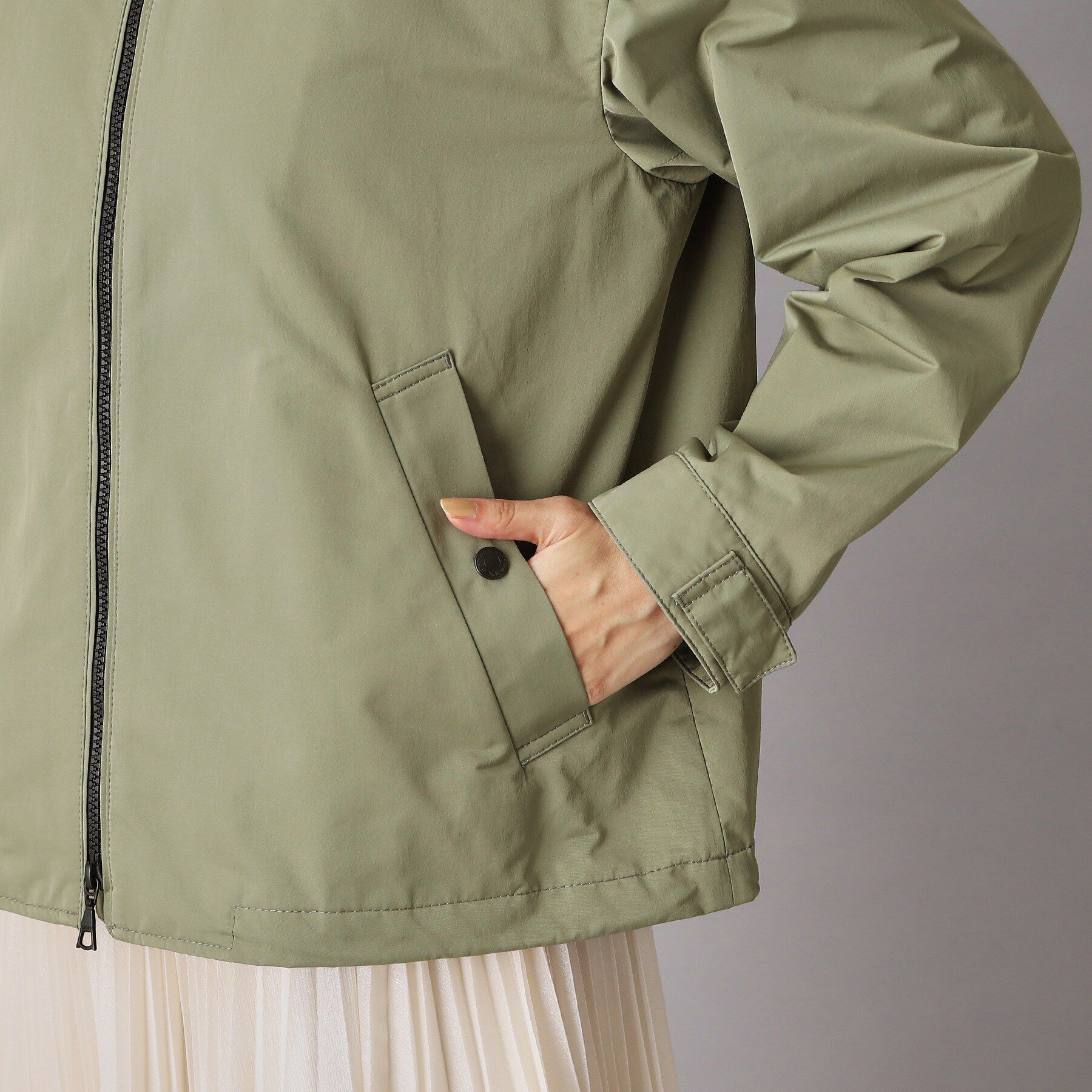 DRESSTERIOR「【撥水素材】レインマウンテンパーカー」|ブルゾン・スタジャン|
