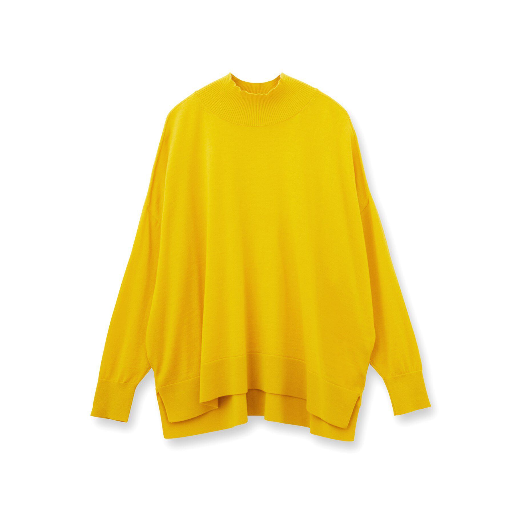 INDIVI「【ウール混】ハイネックドルマンデザインニット」|ニット・セーター|