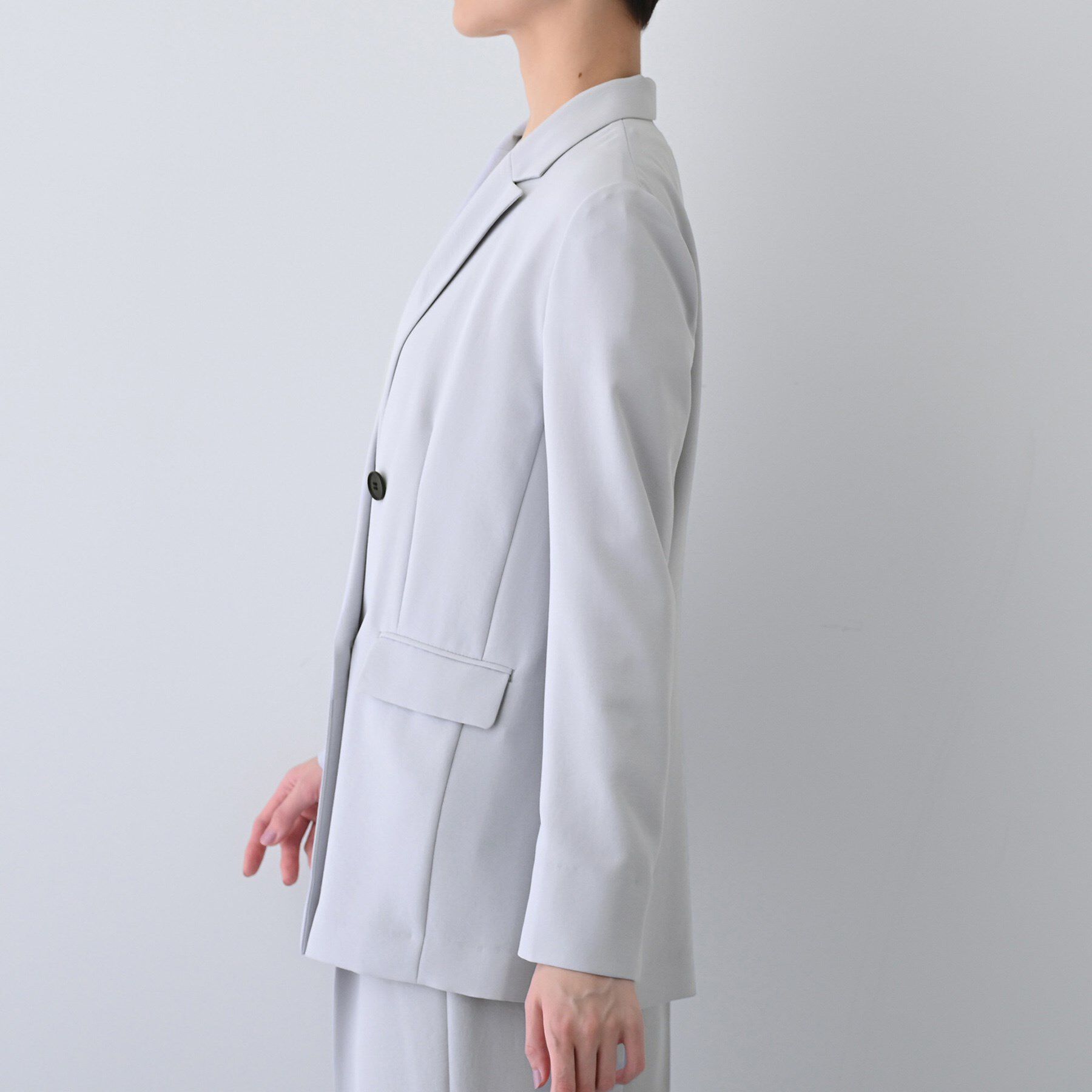 INDIVI「【着る日傘/遮熱/UVケア】ダブルジャケット」|スーツ|