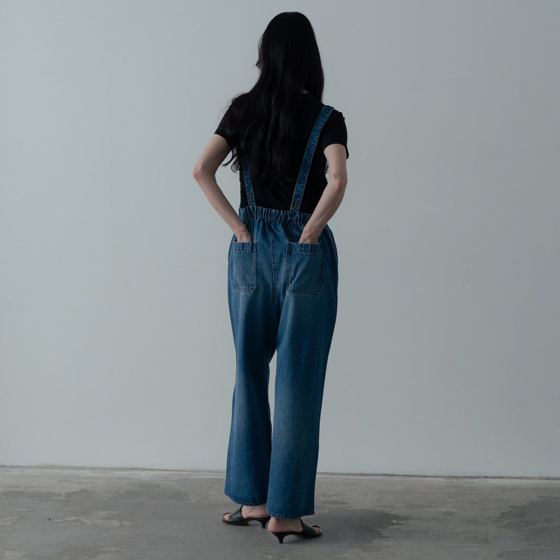 GALLEST「デニムサロペット」|オールインワン|