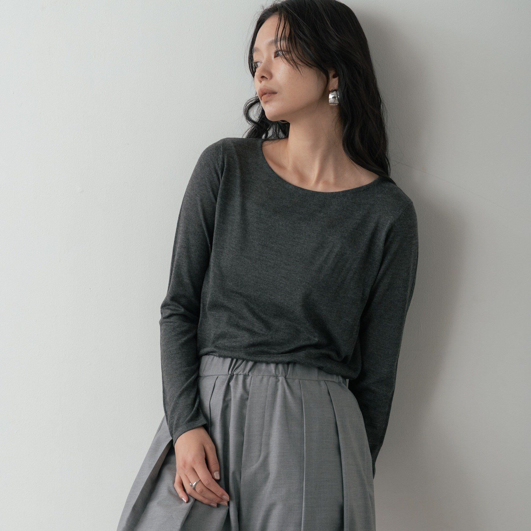 GALLEST「ビスチェレイヤードニット」|ニット・セーター|