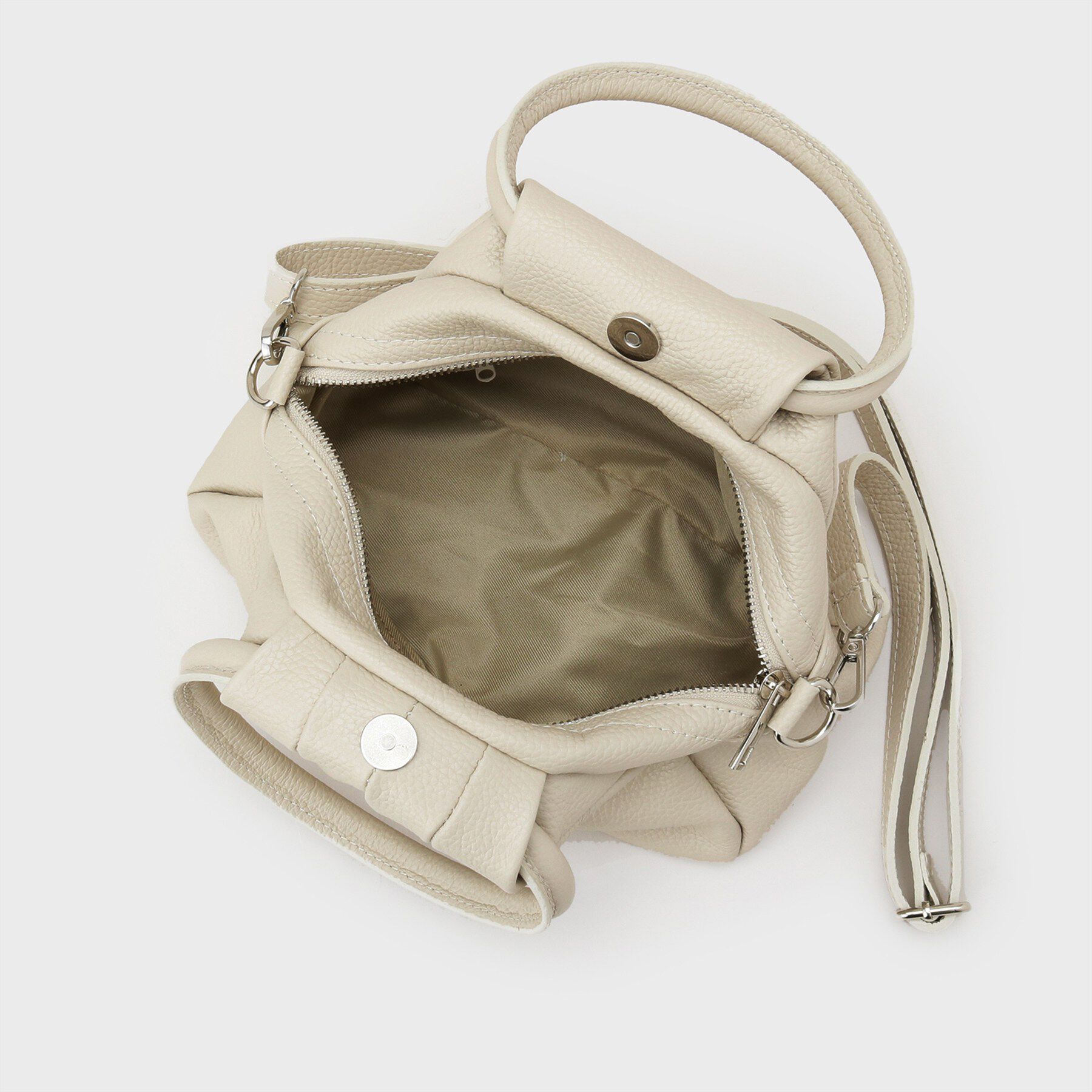 GALLEST「【MILLELA FIRENZE】ギャザーレザーハンドバッグ」|ハンドバッグ|