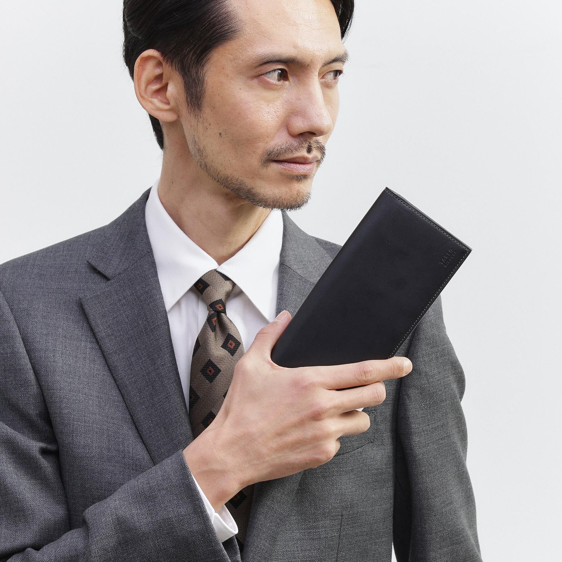 TAKEO KIKUCHI「アンティーク調レザー 2つ折り長財布」|財布|