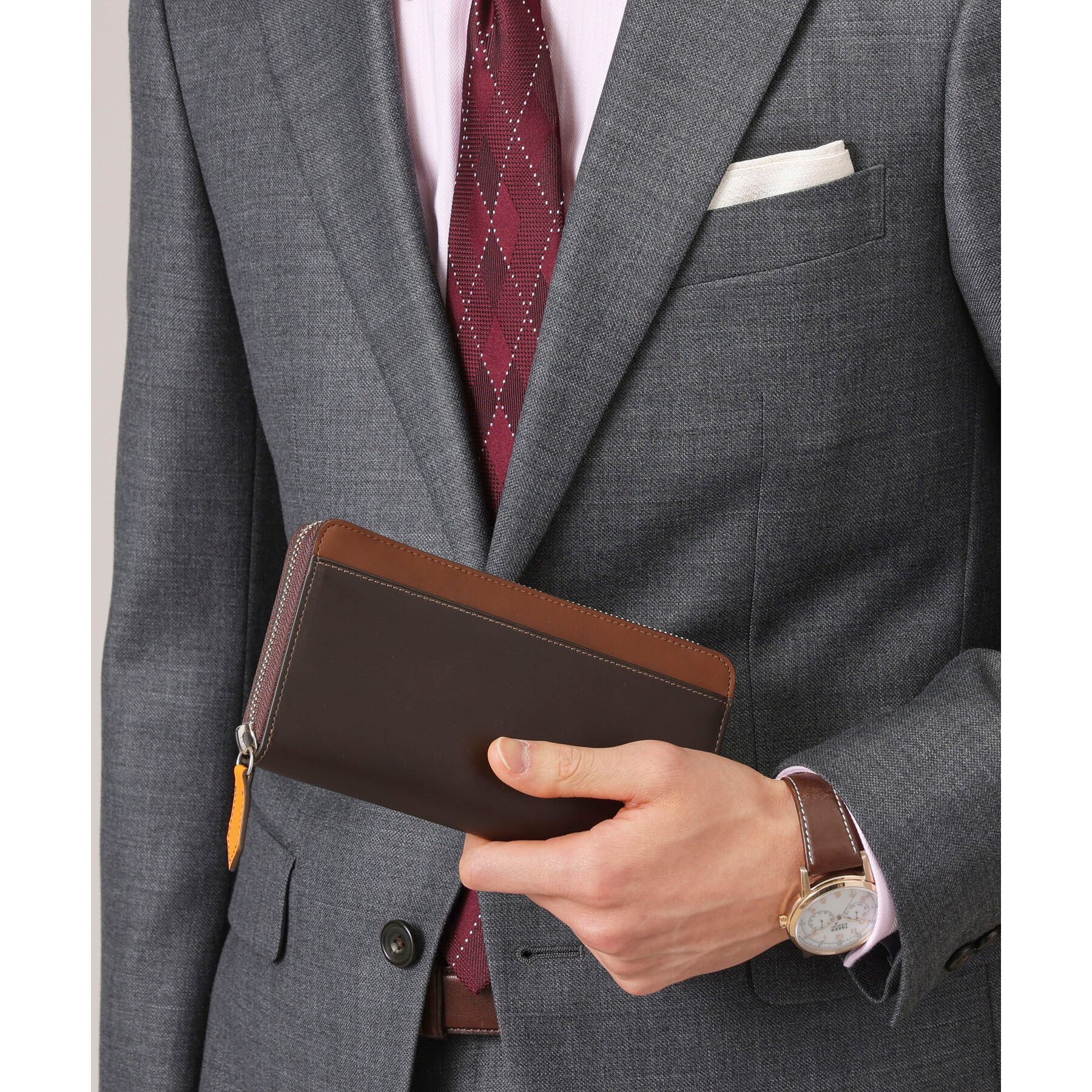 TAKEO KIKUCHI「アンティーク調レザー ラウンドファスナー 長財布」|財布|