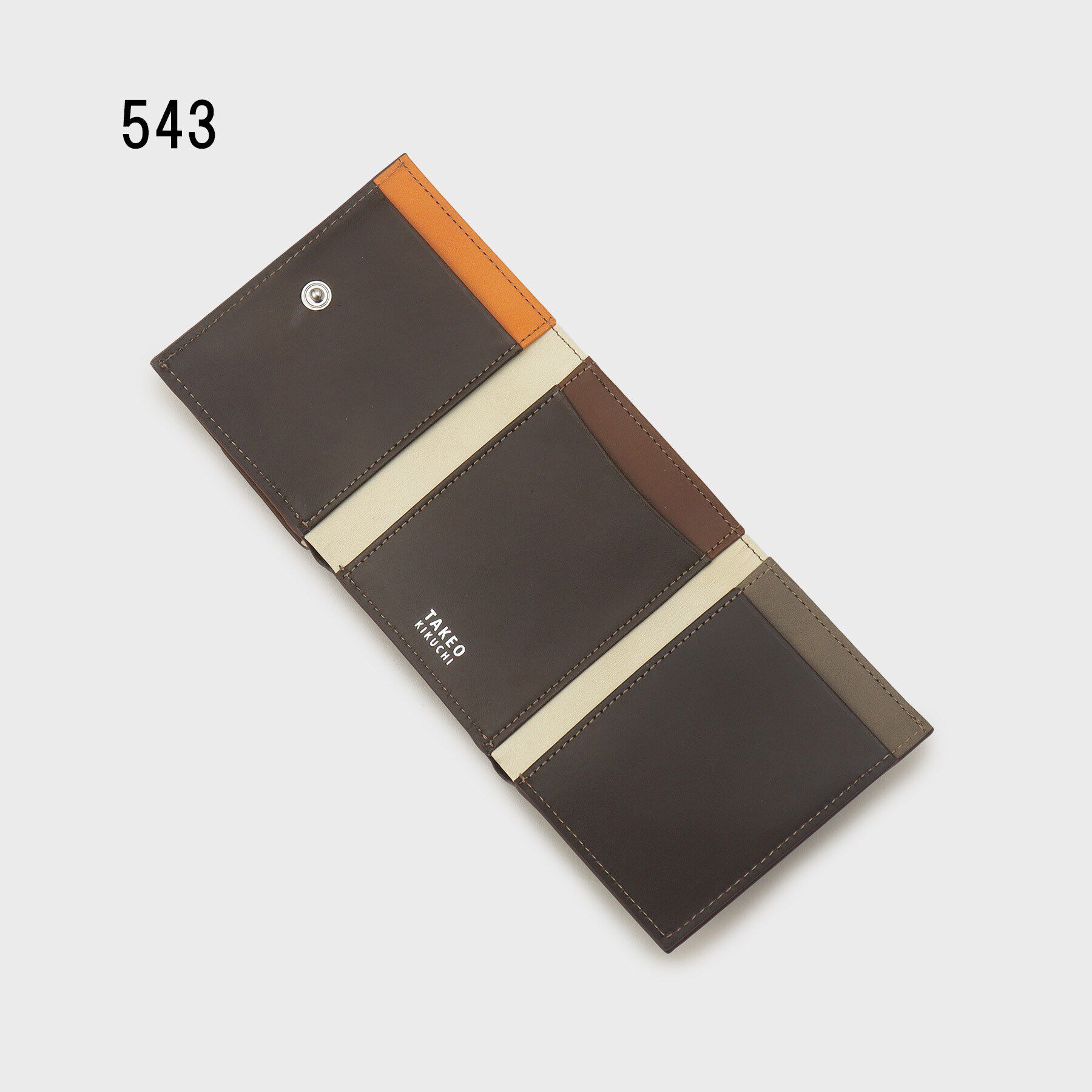 TAKEO KIKUCHI「アンティーク調レザー 3つ折り ミニウォレット」|財布|