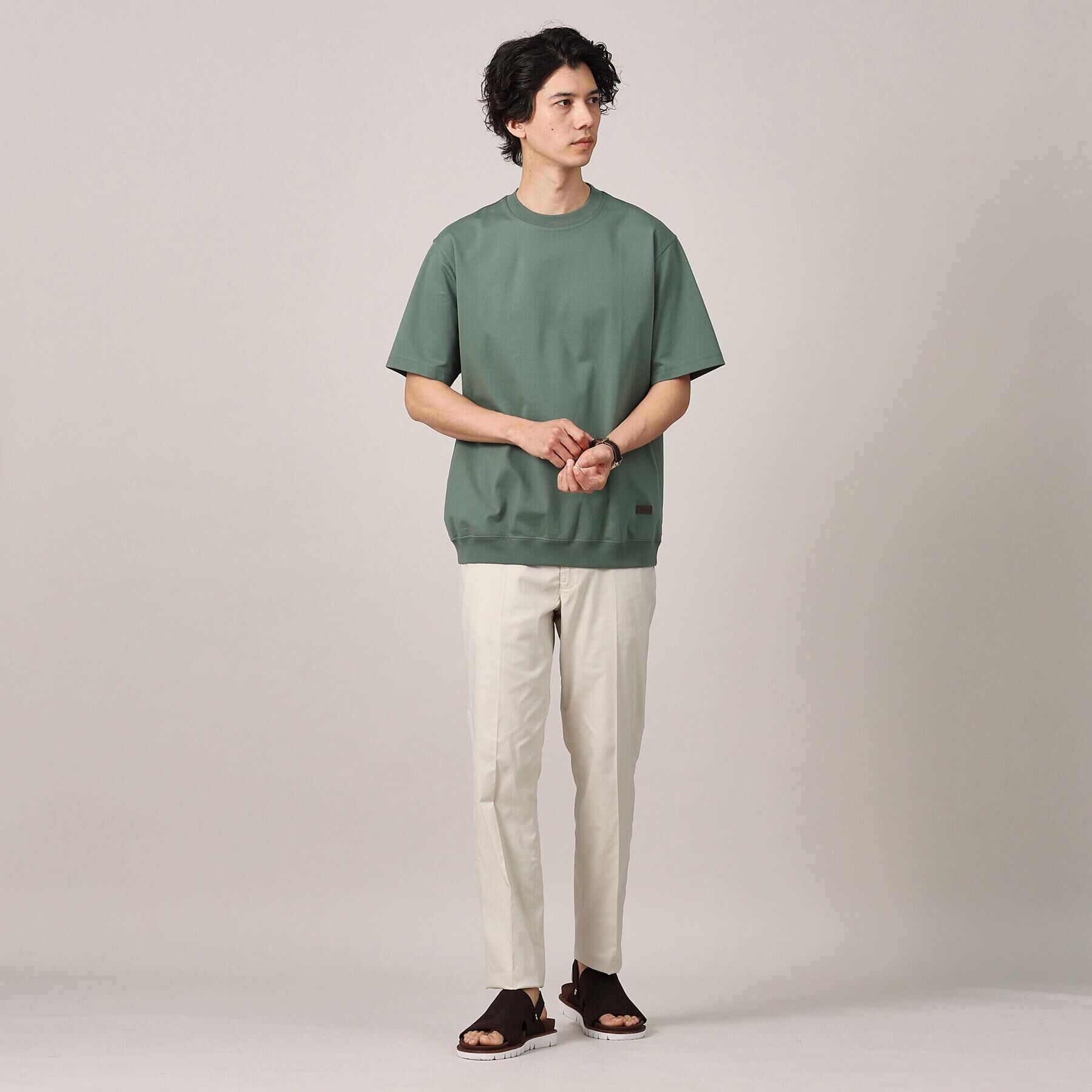 TAKEO KIKUCHI「【抗菌防臭／5サイズ展開】ハイゲージポンチ Tシャツ」|Tシャツ・カットソー|