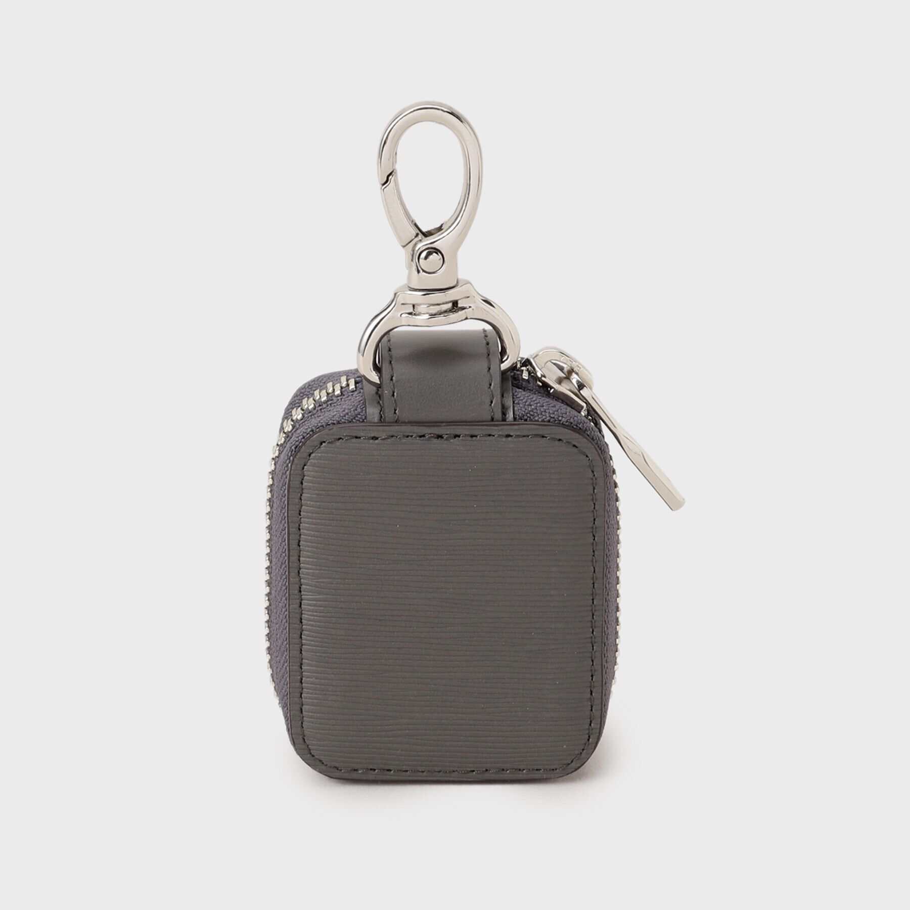 TAKEO KIKUCHI「【NEW レザーリップルシリーズ】Bluetoothイヤフォン＆マルチケース」|その他|チャコールグレー(0