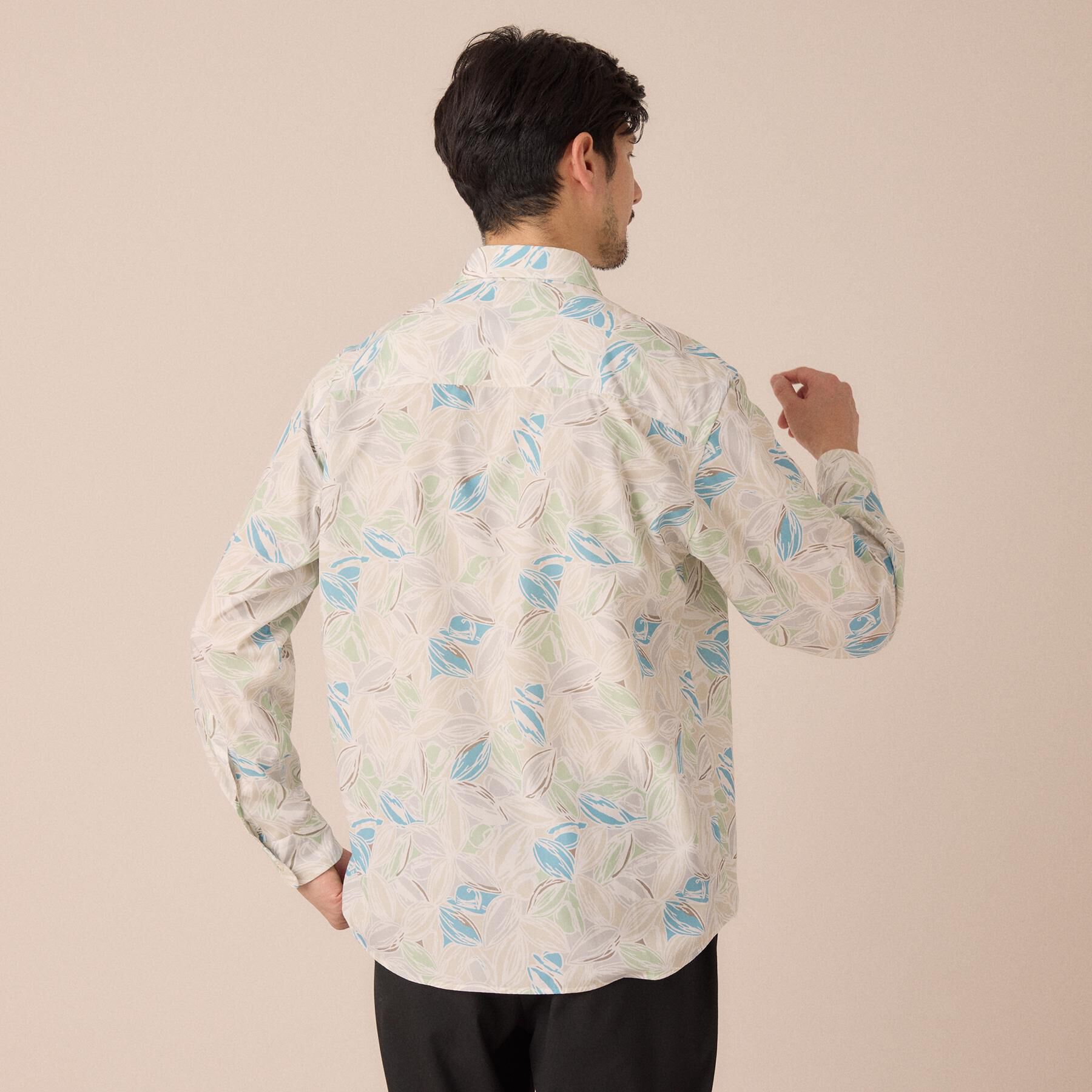 TAKEO KIKUCHI「カカオ柄プリントシャツ」|シャツ・ブラウス|