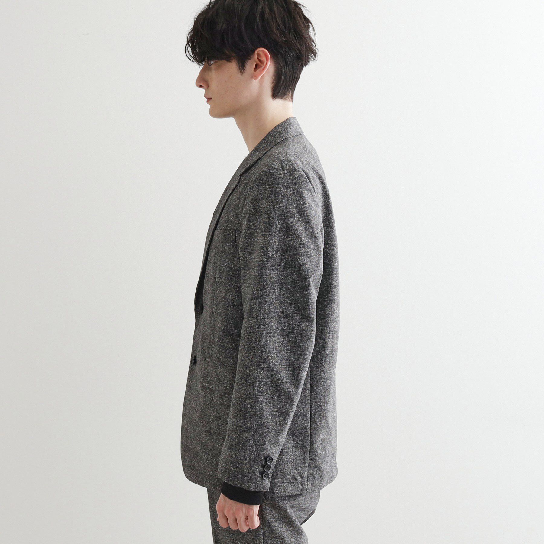 tk.TAKEO KIKUCHI「【洗える／通気性】COOL DOTS(R)テーラードジャケット（セットアップ対応）」|テーラードジャケット|