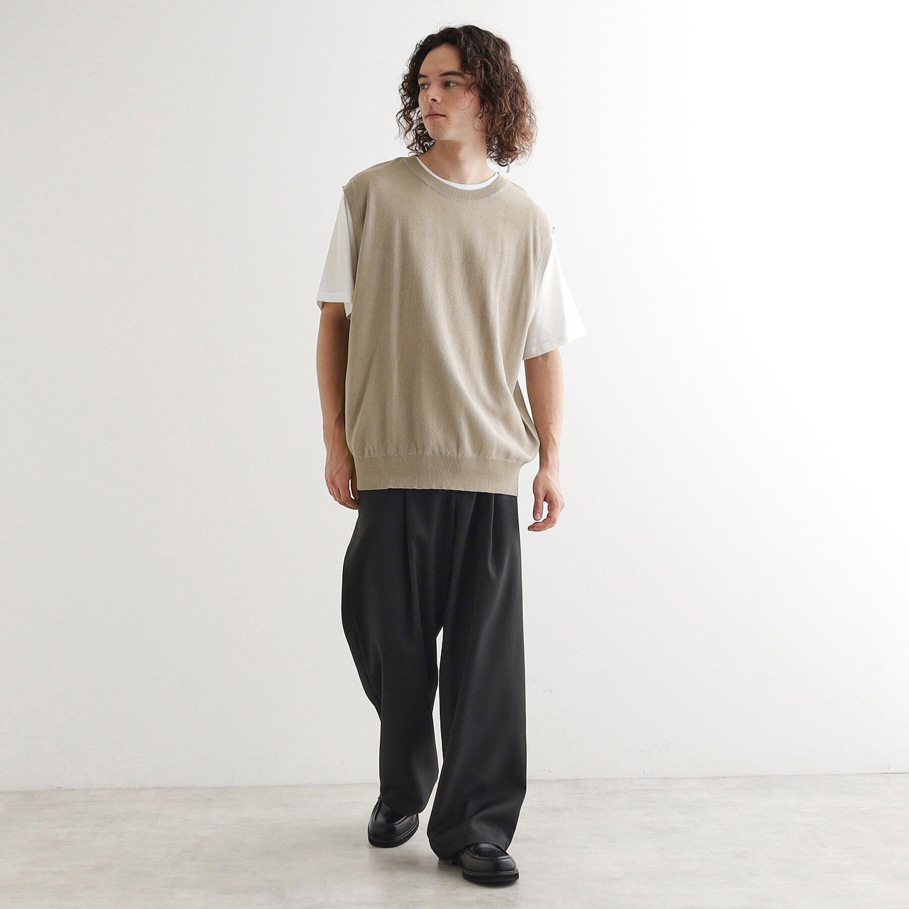 tk.TAKEO KIKUCHI「【セットアイテム】ニットベストアンサンブル」|ニット・セーター|