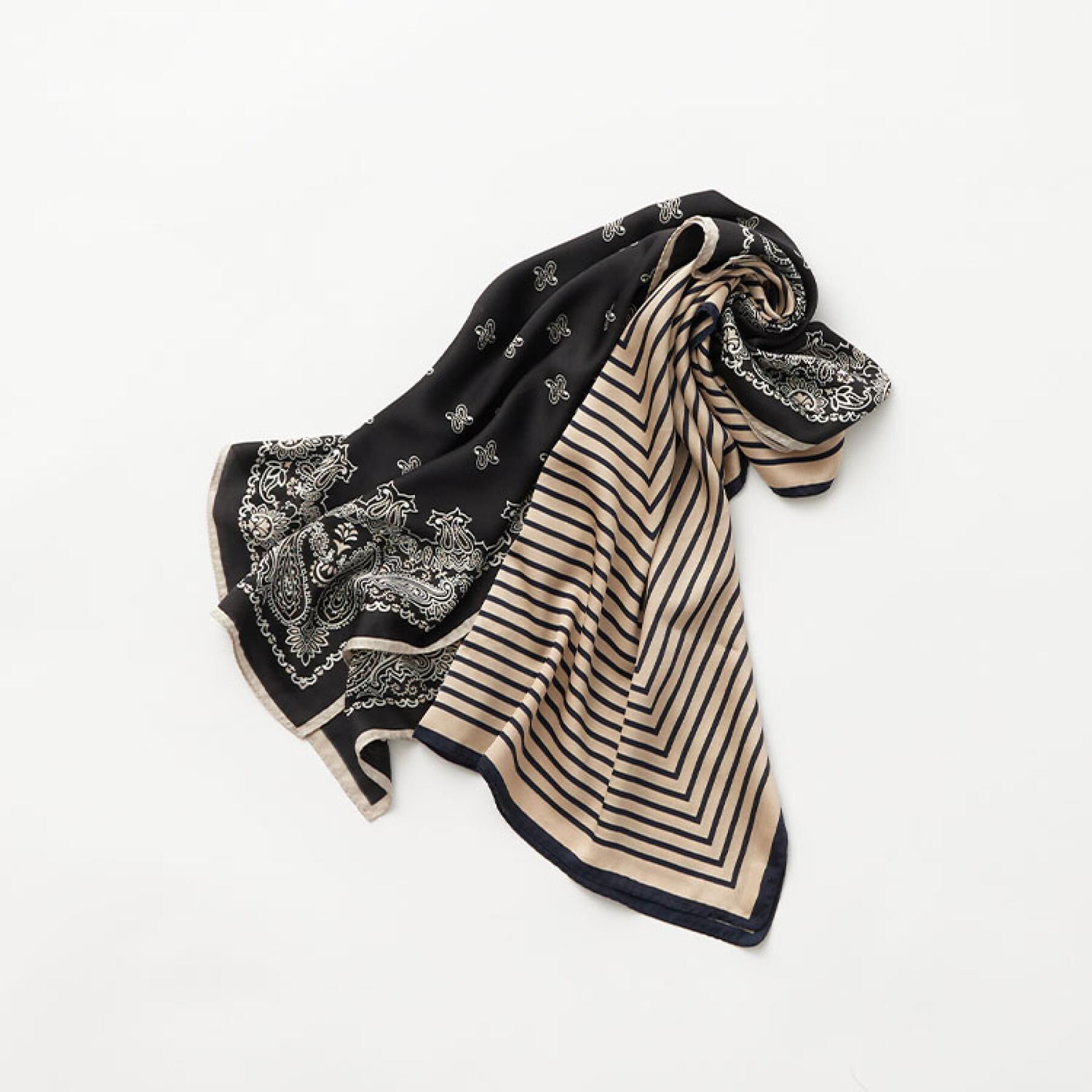 OPAQUE.CLIP「柄アソートスクエア大判スカーフ」|バンダナ・スカーフ|