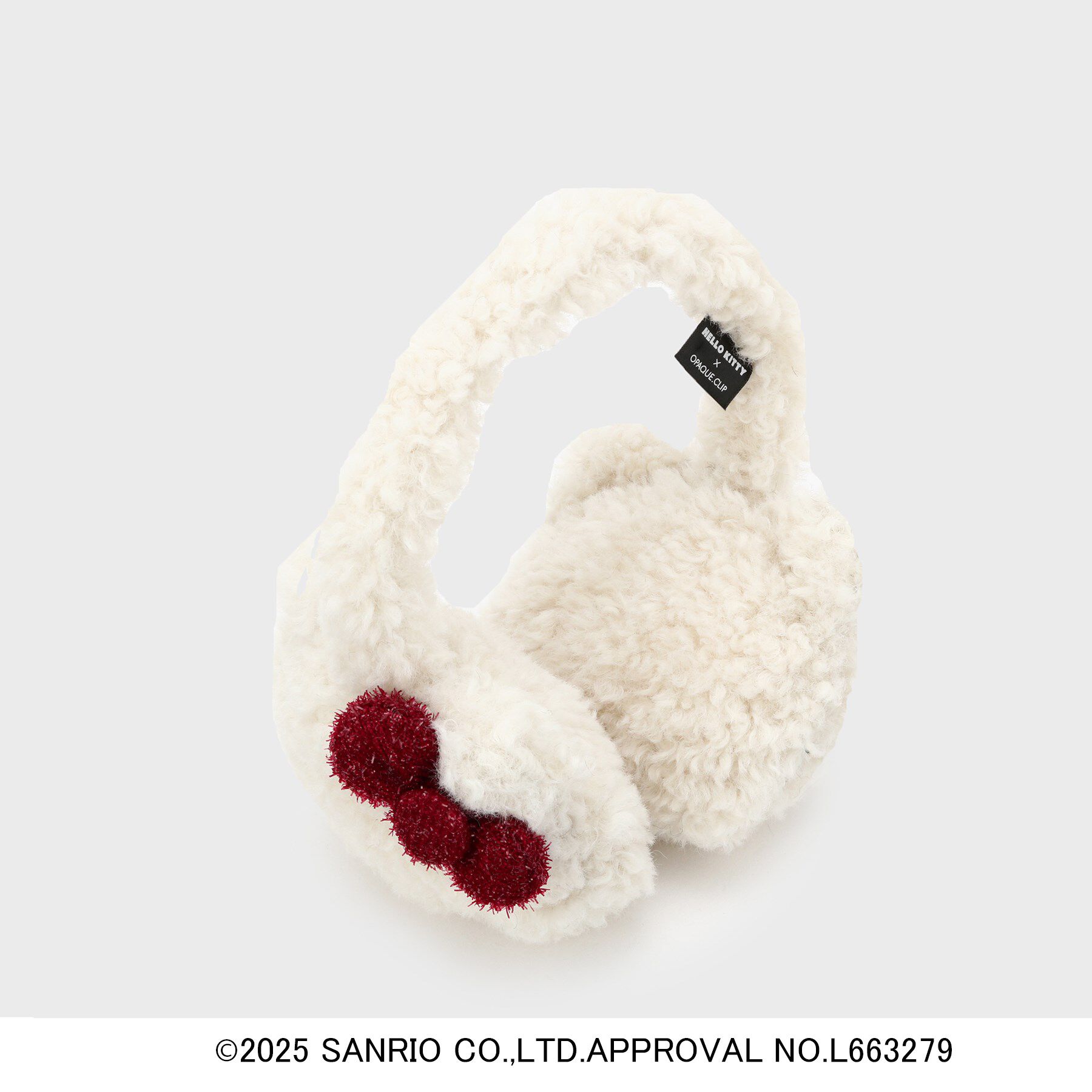 OPAQUE.CLIP「【ハローキティ】ふわふわイヤマフ」|イヤーマフ|