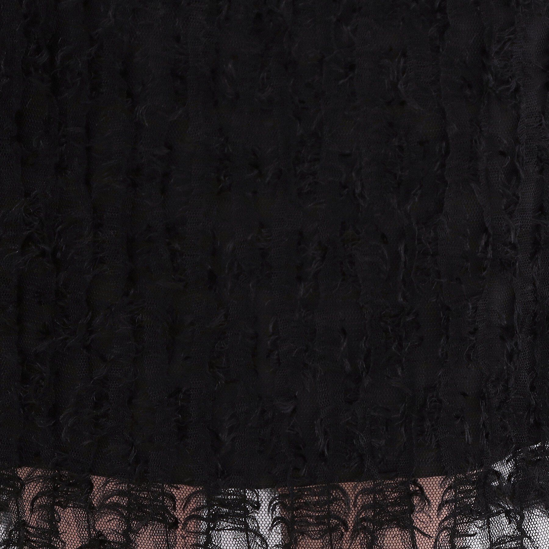 OPAQUE.CLIP「フリンジジャカードナロースカート【洗濯機OK】」|スカート|