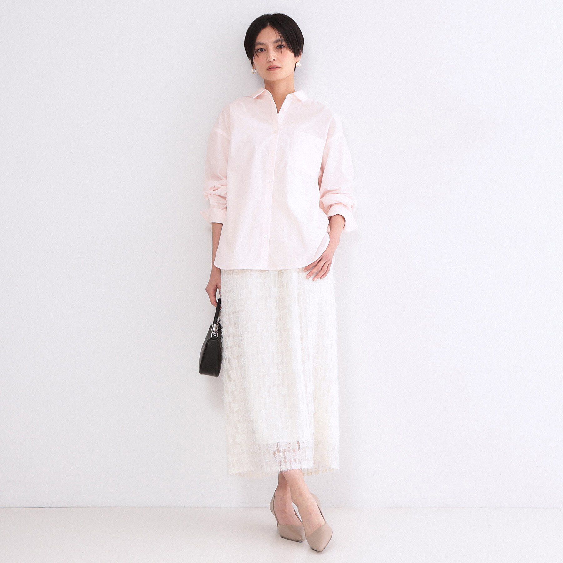 OPAQUE.CLIP「レギュラーカラーシャツ/ストライプアソート【洗濯機OK】」|シャツ・ブラウス|