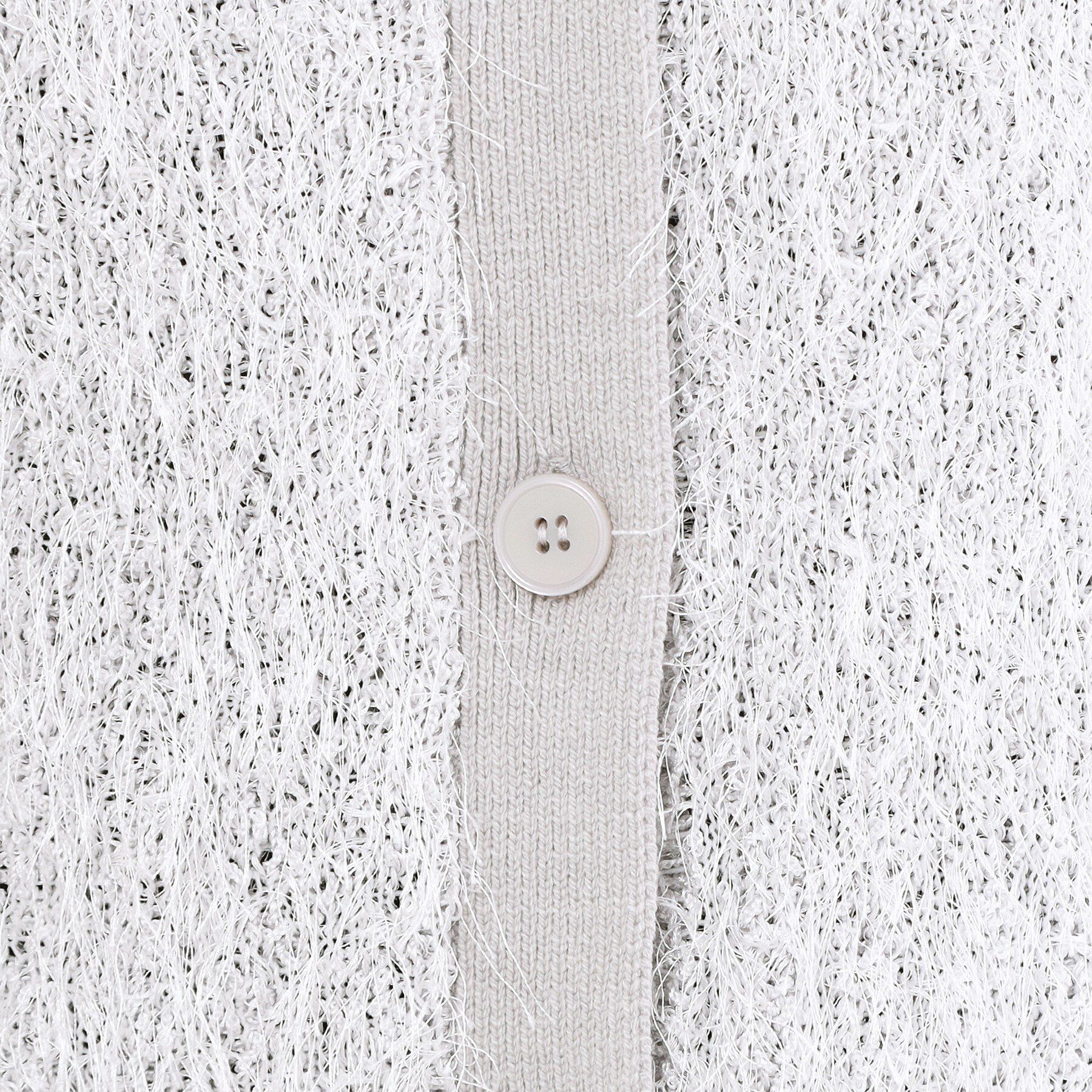 OPAQUE.CLIP「フリンジニットベスト【洗濯機OK】」|ニット・セーター|