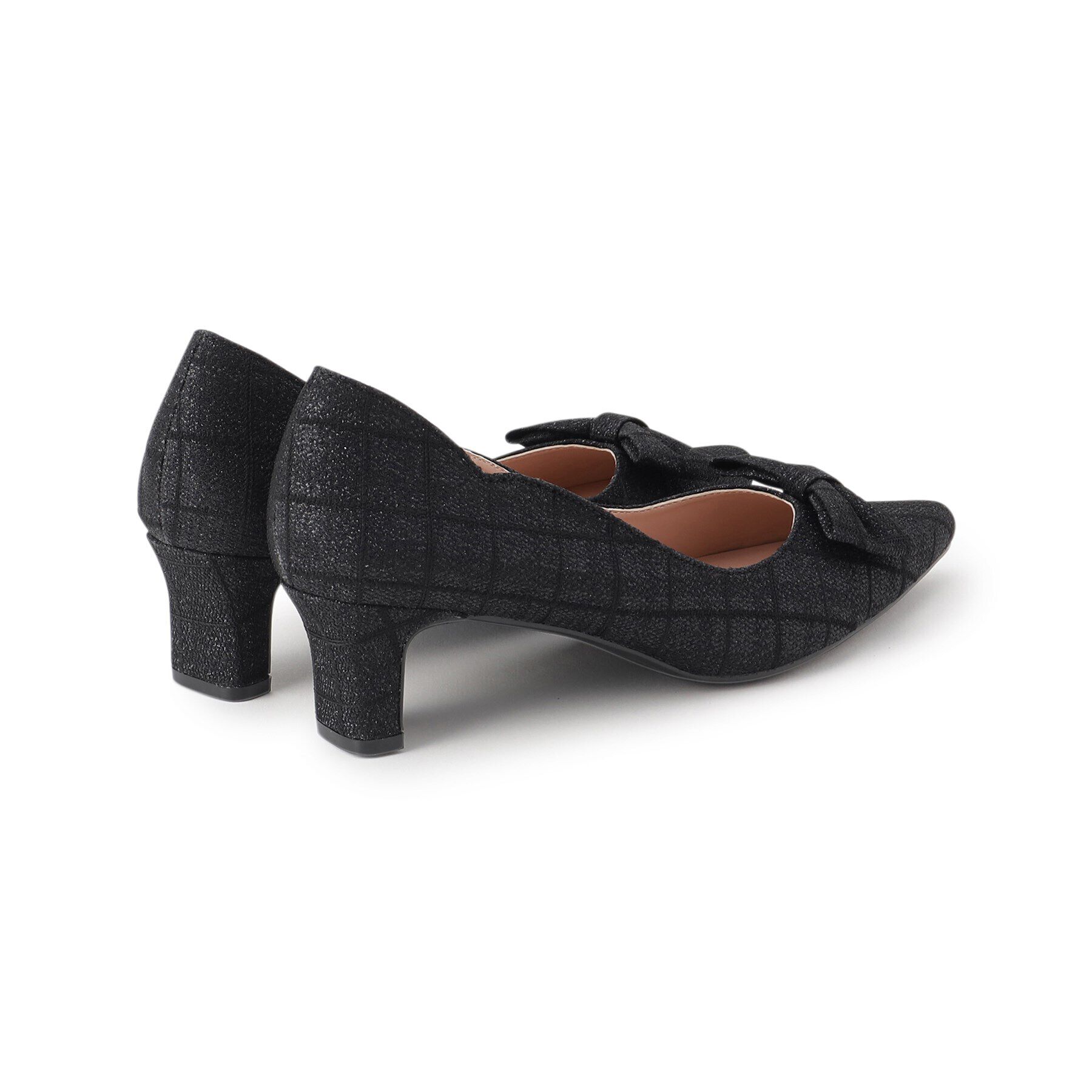 Couture broach「サイドカットリボンパンプス」|パンプス|