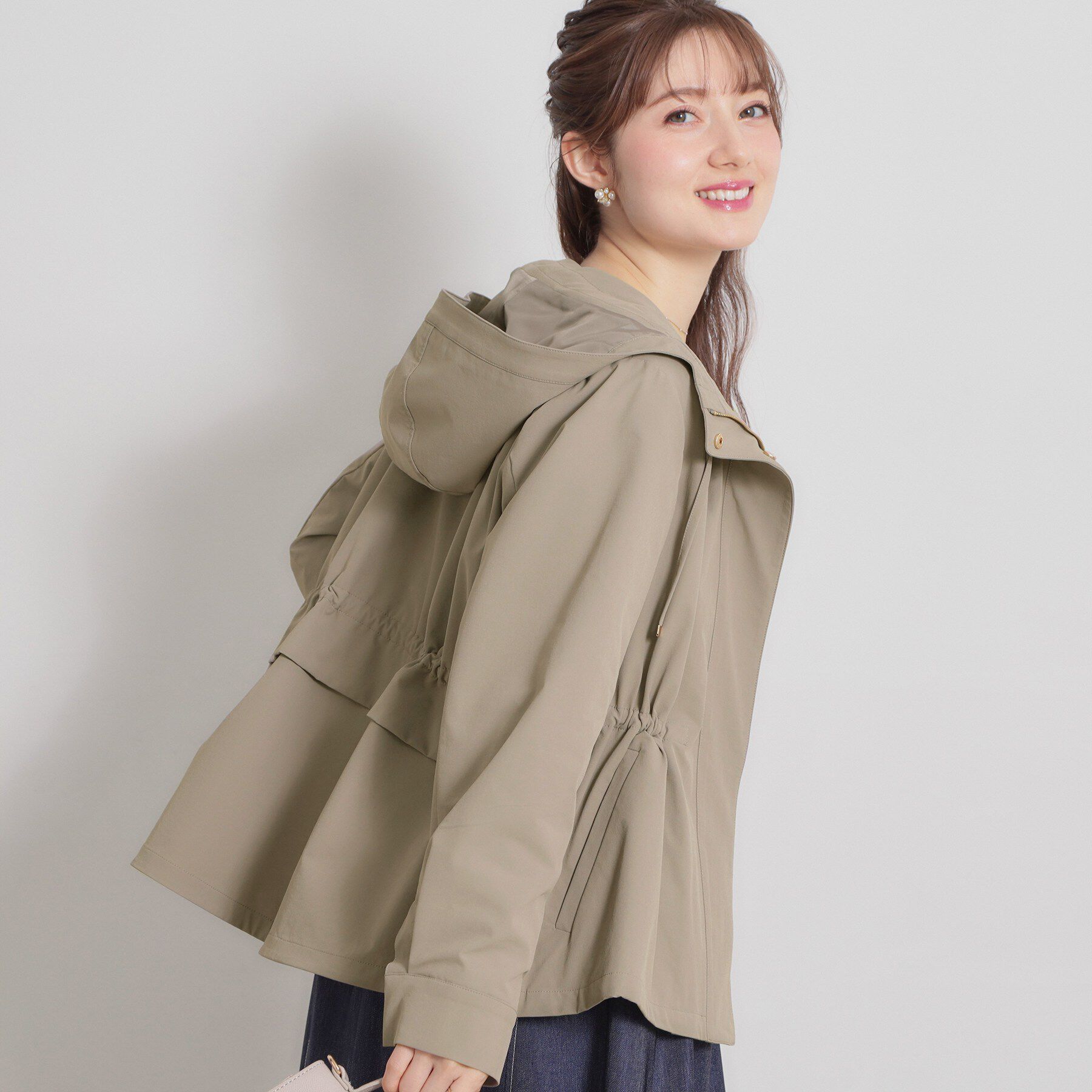 Couture broach「【撥水・洗える】愛されマンパ」|ブルゾン・スタジャン|