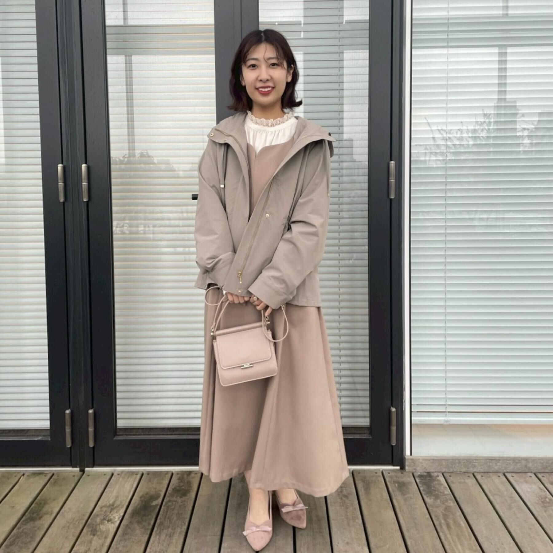 Couture broach「【撥水・洗える】愛されマンパ」|ブルゾン・スタジャン|