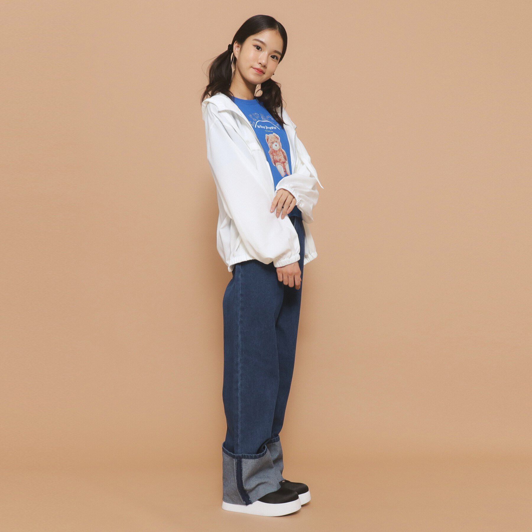 PINK-latte「ロールアップデニム」|その他|