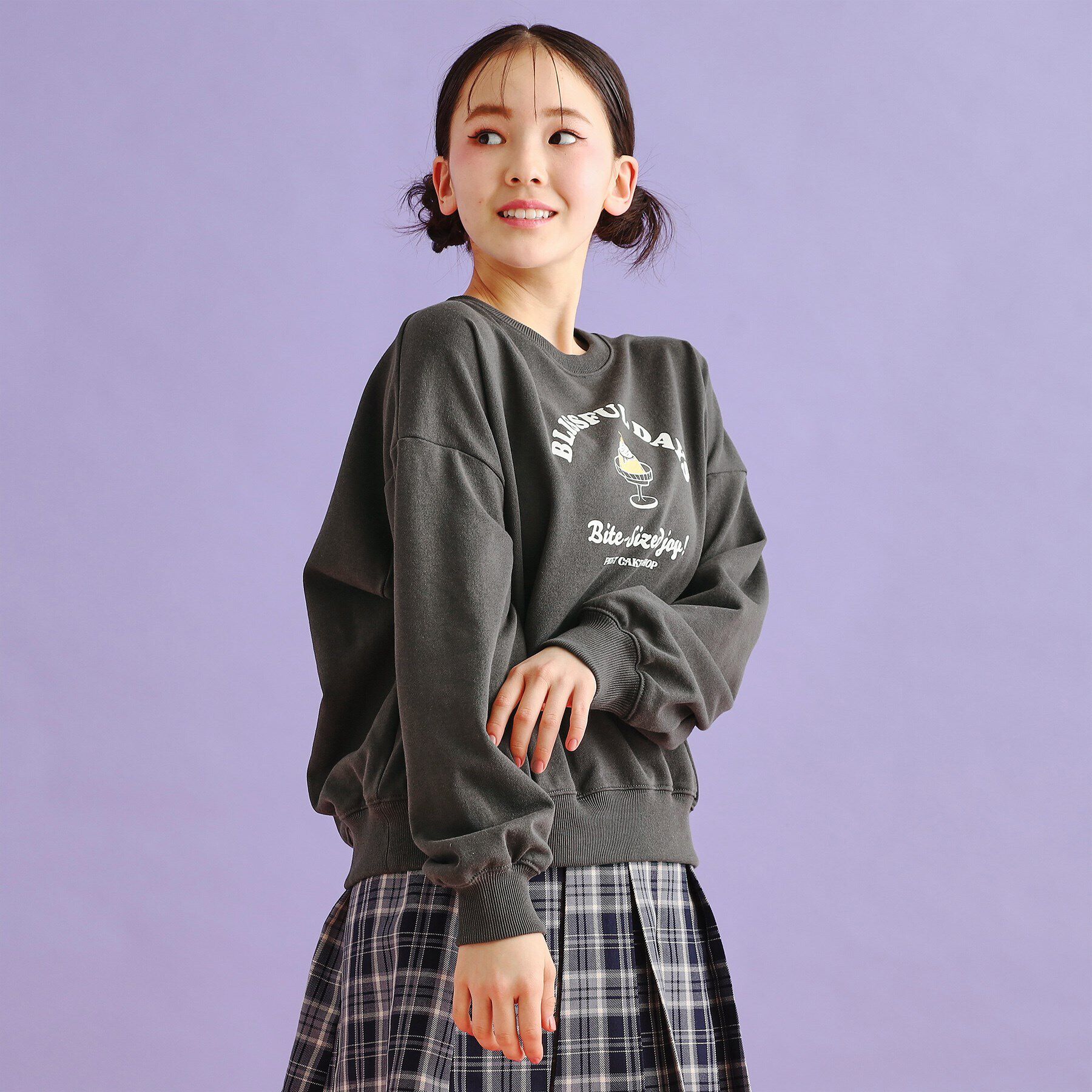 PINK-latte「裏毛スウィーツプルオーバー」|Tシャツ・カットソー|