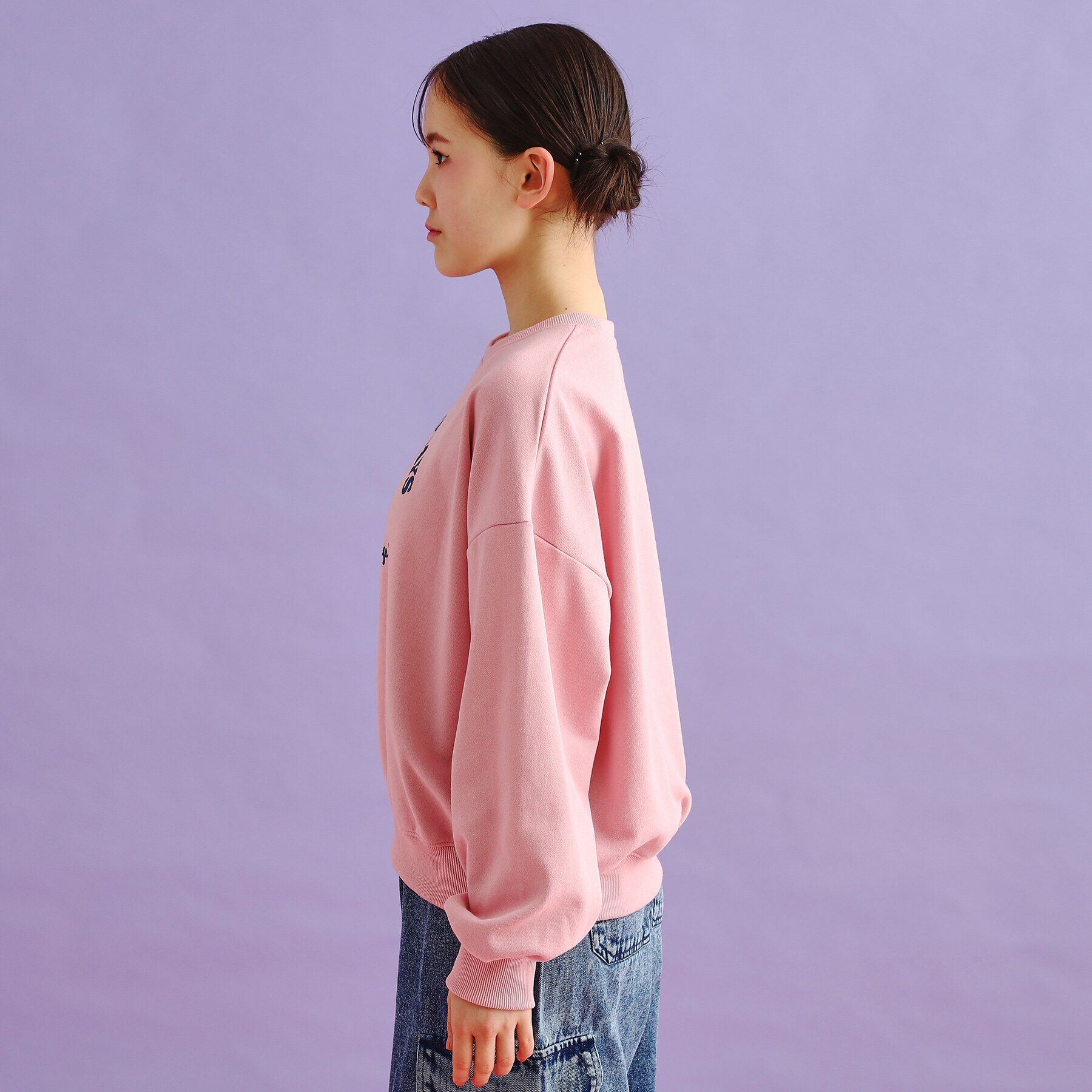 PINK-latte「裏毛スウィーツプルオーバー」|Tシャツ・カットソー|