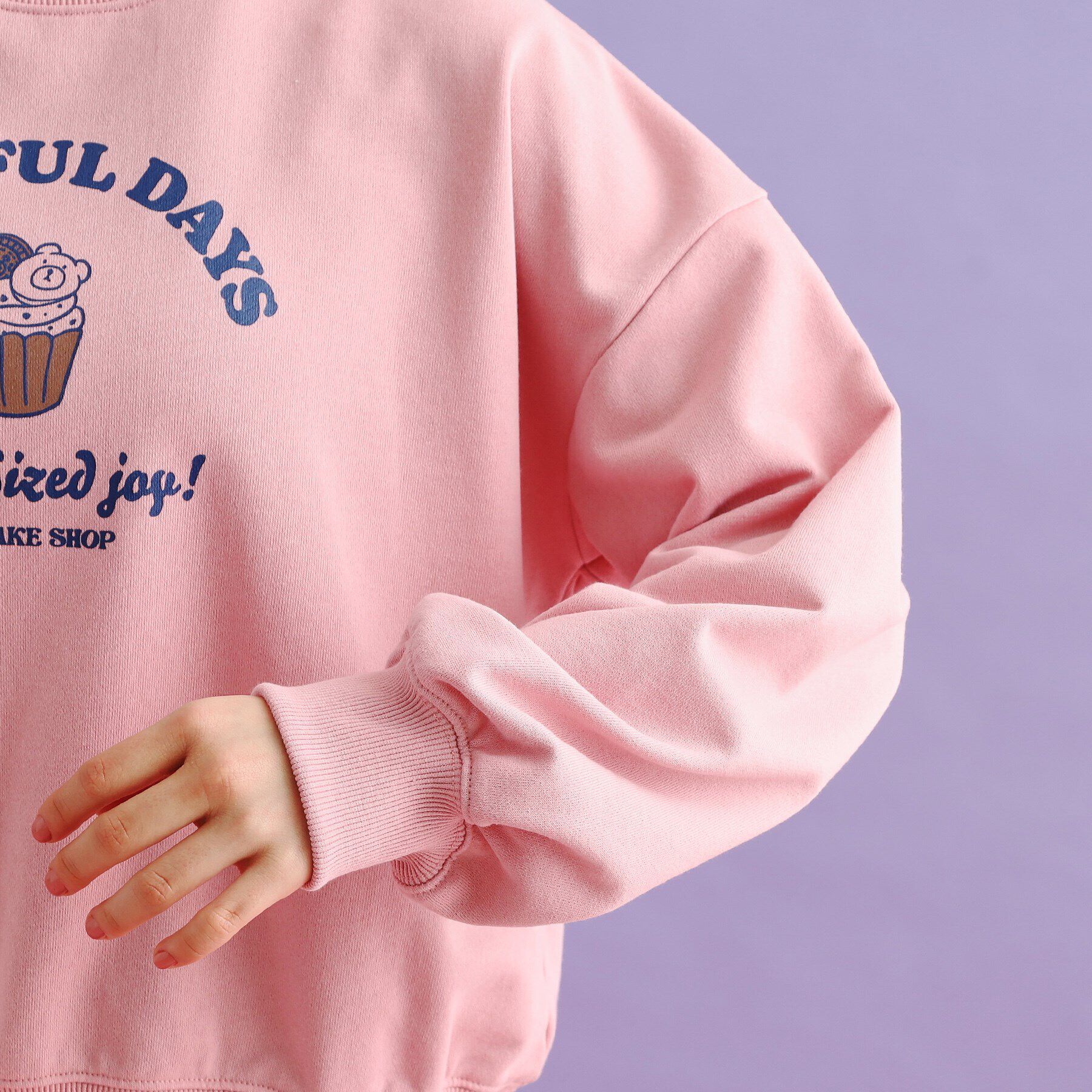 PINK-latte「裏毛スウィーツプルオーバー」|Tシャツ・カットソー|