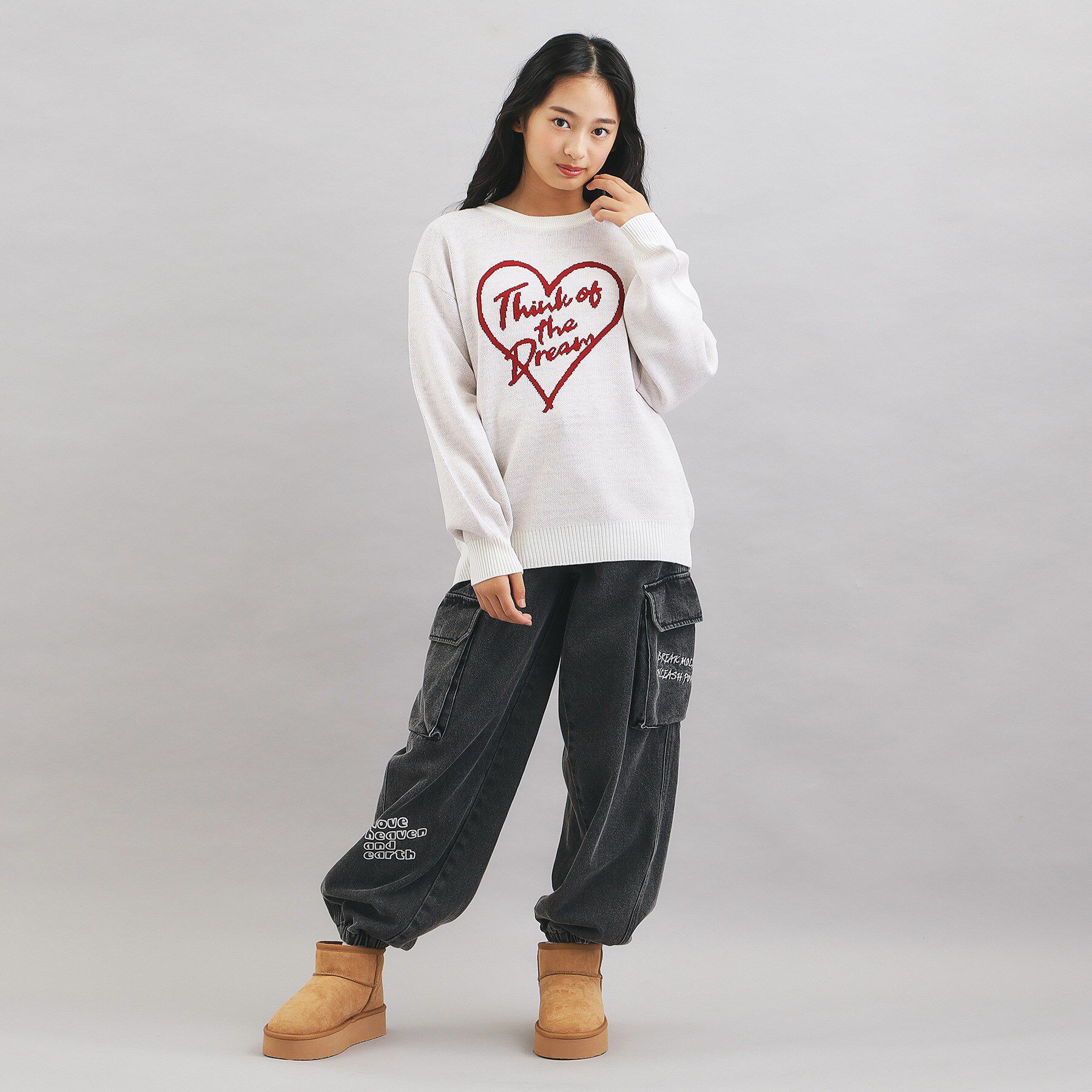 PINK-latte「ウォッシャブルアソートニット」|ニット・セーター|