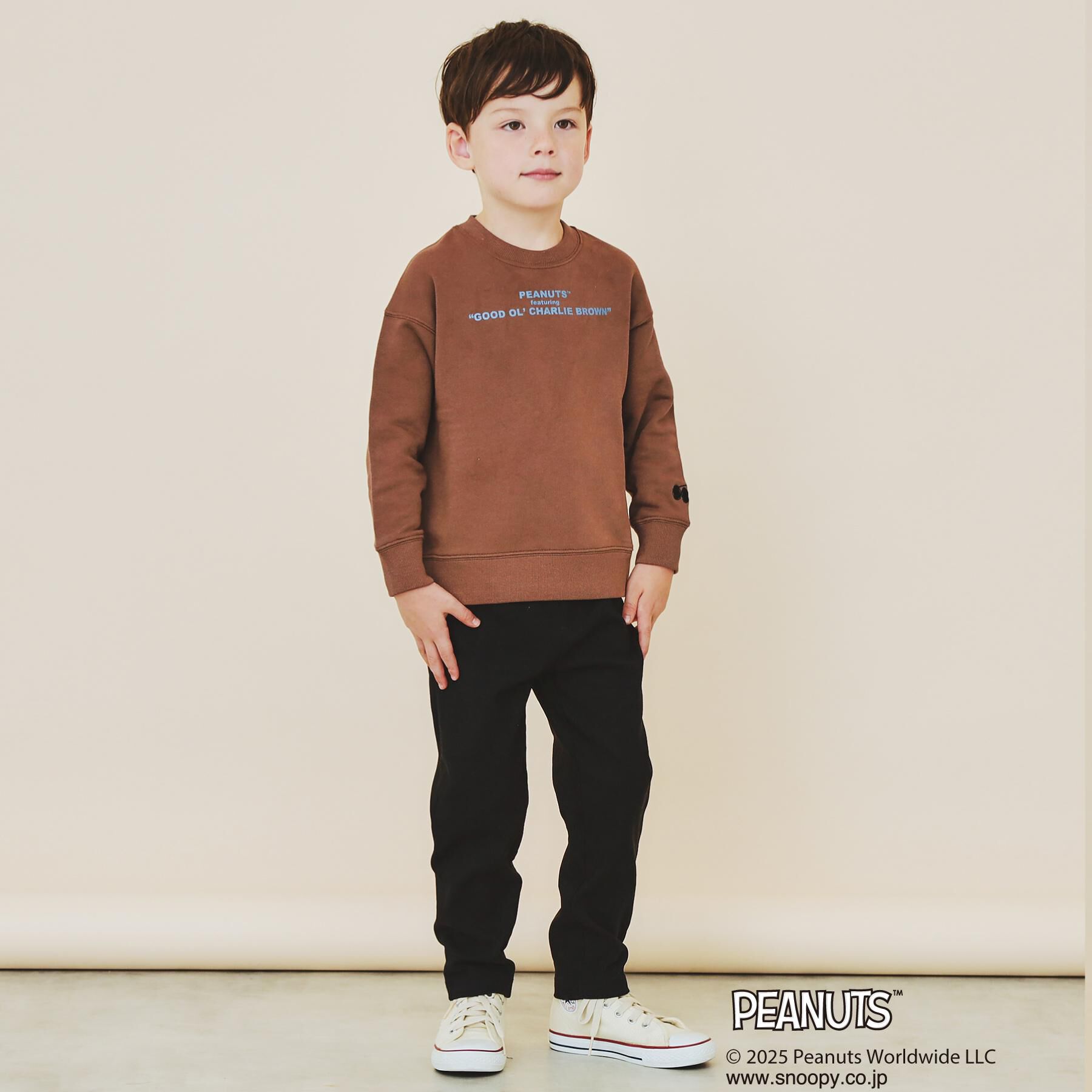 THE SHOP TK「【110-160】PEANUTS/ピーナッツ スヌーピープリントスウェット 親子リンク」|その他|