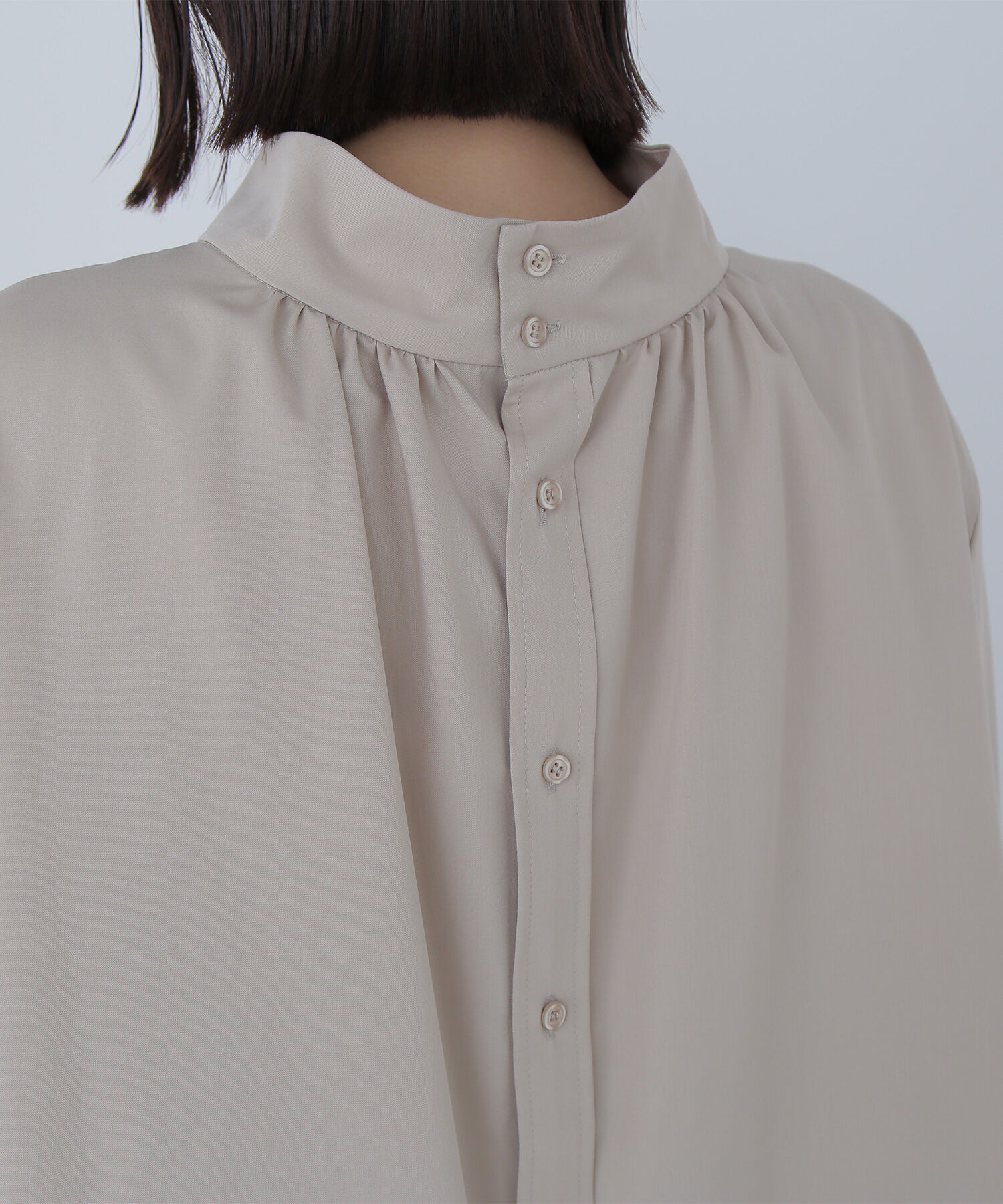  「2wayスタンドネックブラウス」|シャツ・ブラウス|